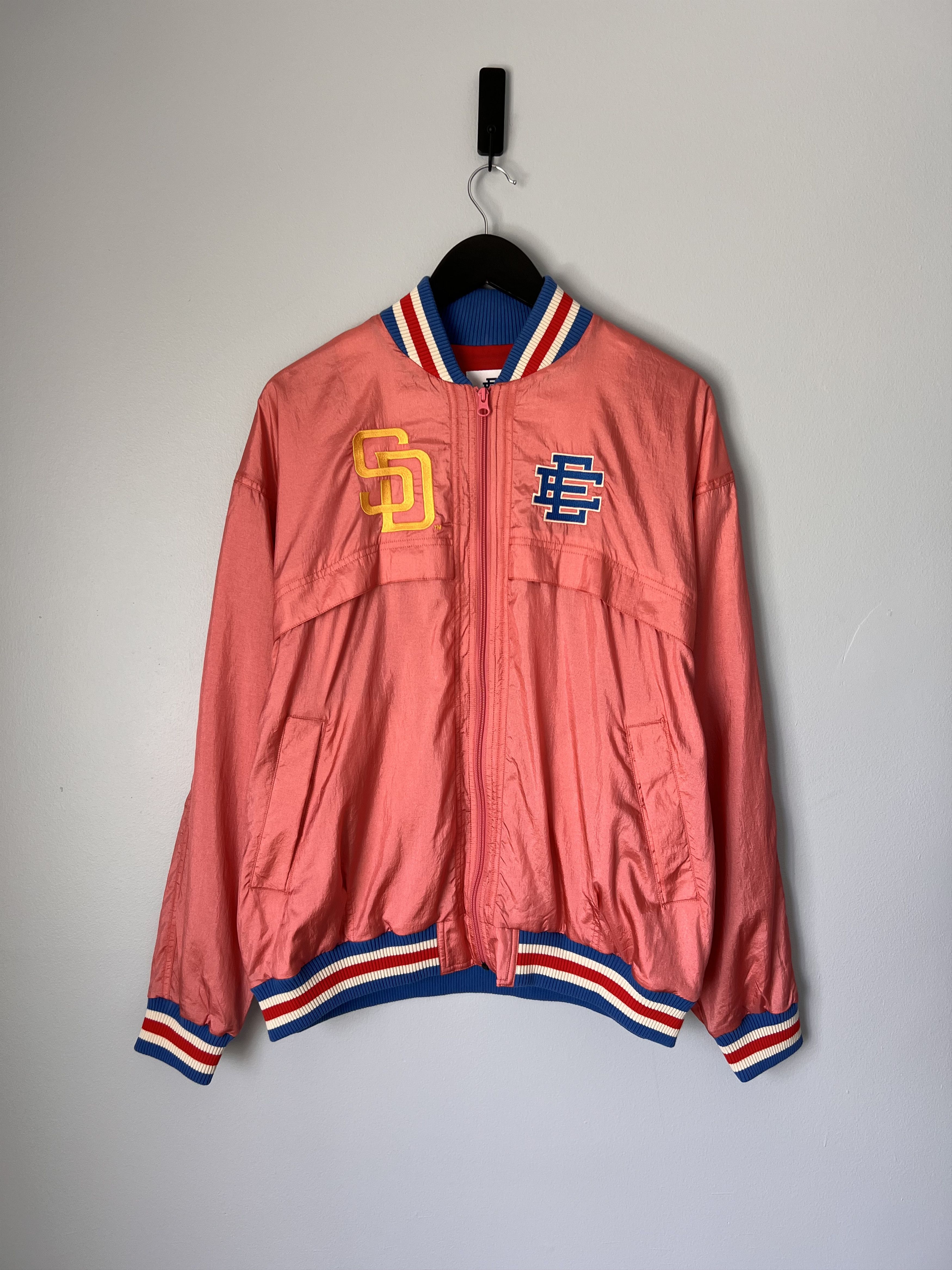 Eric Emanuel Eric Emanuel San Diego Padres Windbreaker in Pink Size US L / EU 52-54 / 3 - 1 Thumbnail