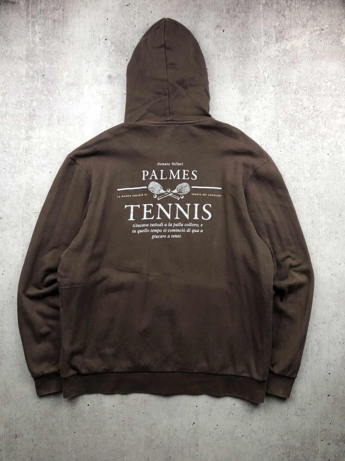 Palmes Palmes Viohi Zip Hoodie Tennis Logo Size US L / EU 52-54 / 3 - 7 Thumbnail