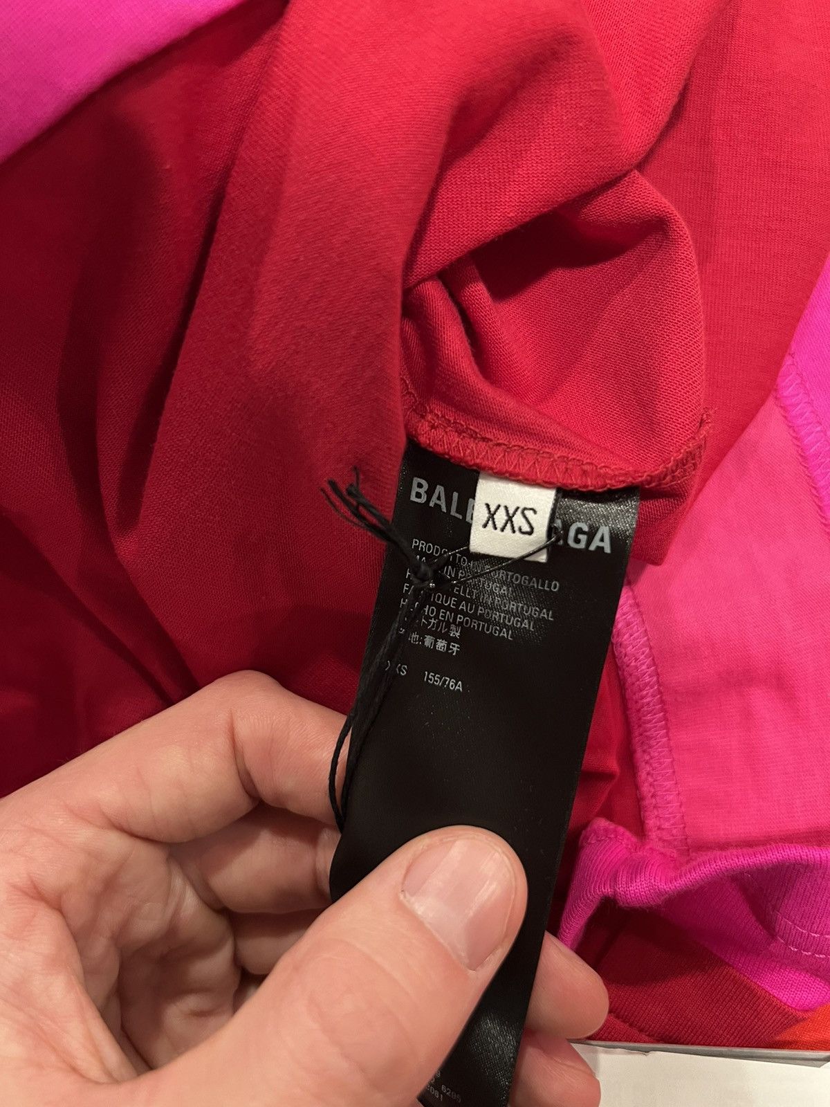 Balenciaga Your Logo Here Layered Tee Hybrid Hoodie Size US XXS / EU 40 - 6 Thumbnail