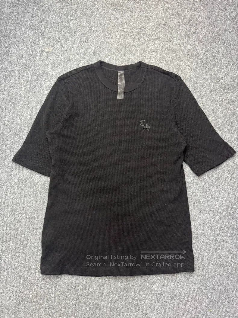 Chrome Hearts CHROME HEARTS Size L Waffle Half Sleeve Short Sleeve T-shir Size US L / EU 52-54 / 3 - 1 Thumbnail
