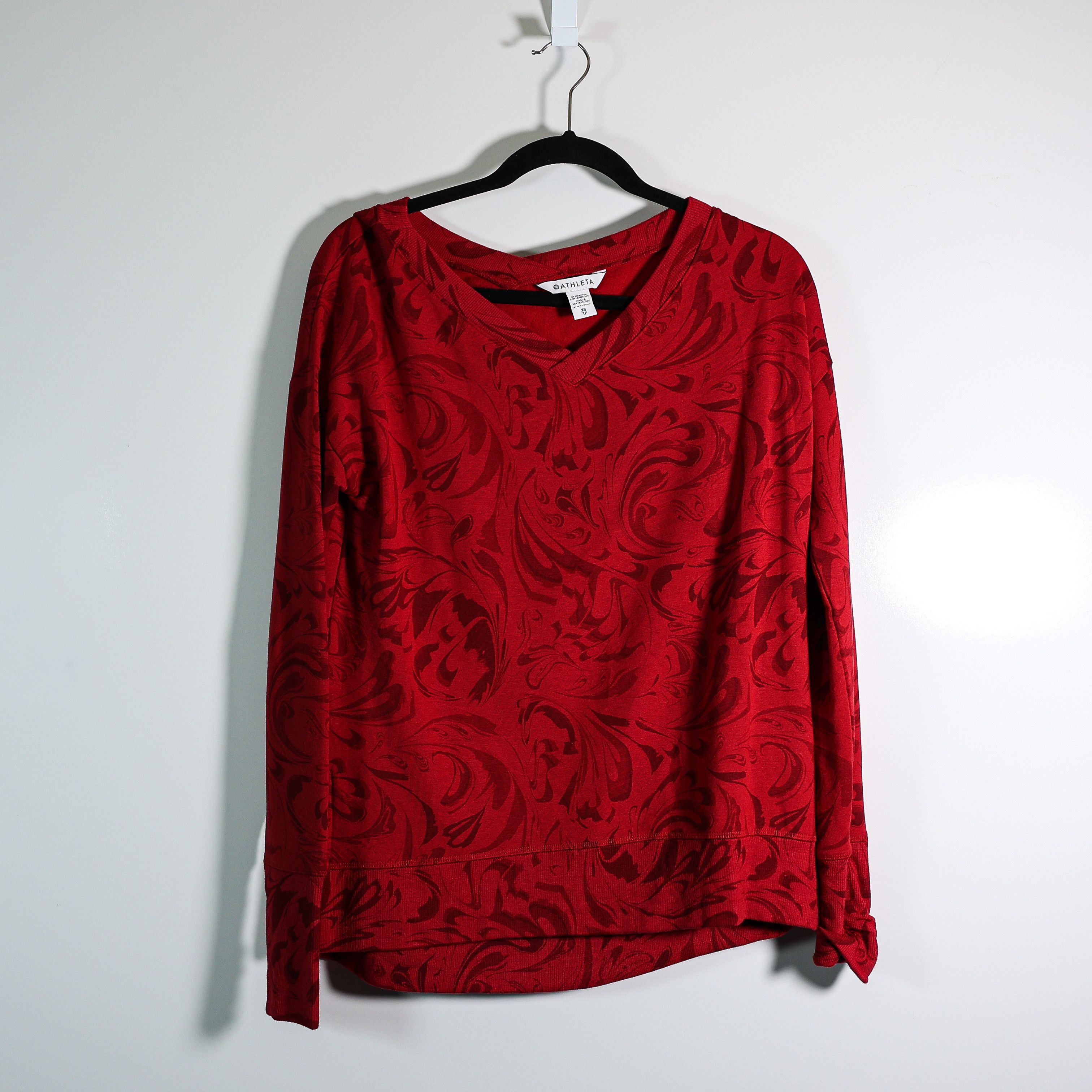 Athleta Athleta Women's Coaster Luxe V Neck Size XS / US 0-2 / IT 36-38 - 1 Thumbnail