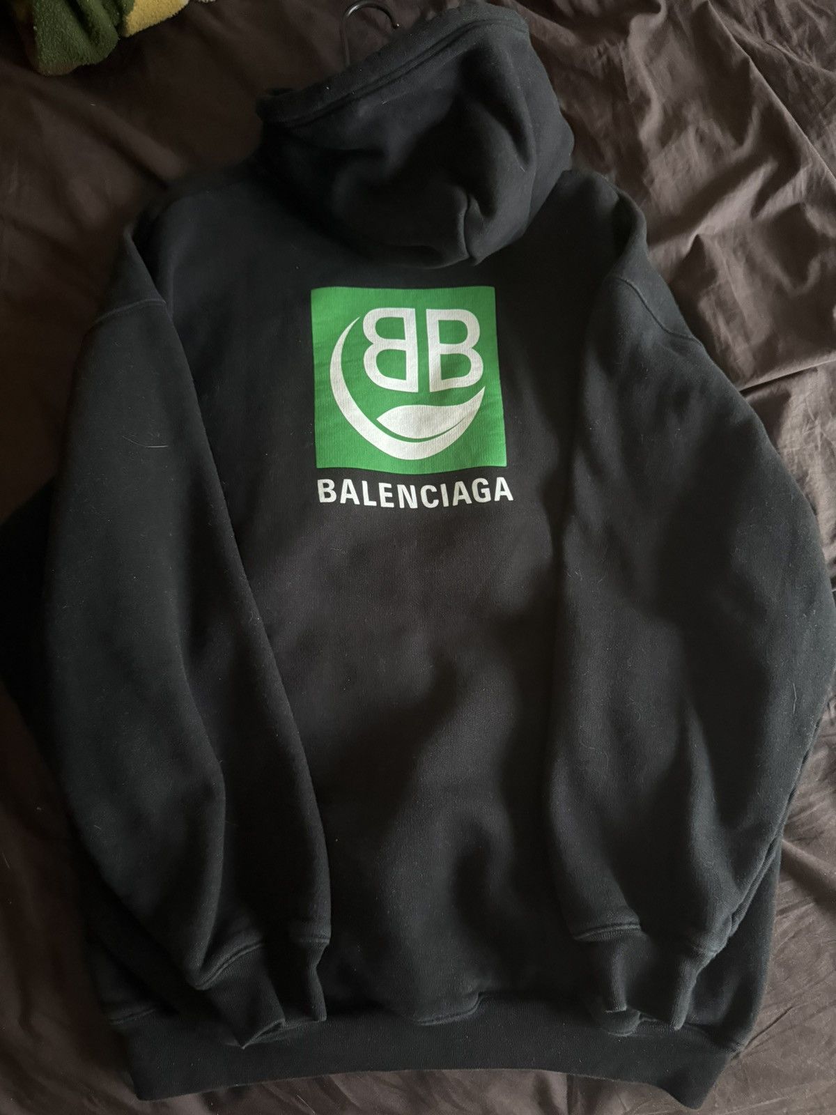 Balenciaga Balenciaga Eco Friendly Hoodie Size US L / EU 52-54 / 3 - 7 Thumbnail
