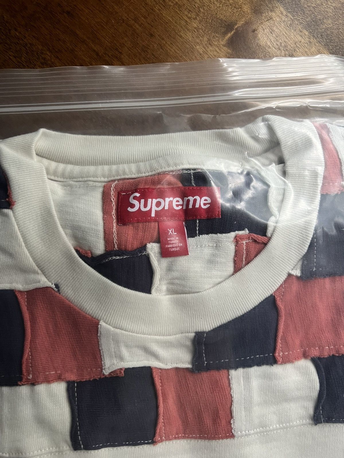Supreme × Vintage Supreme Patchwork Yoke Football Jersey Size US XL / EU 56 / 4 - 4 Thumbnail