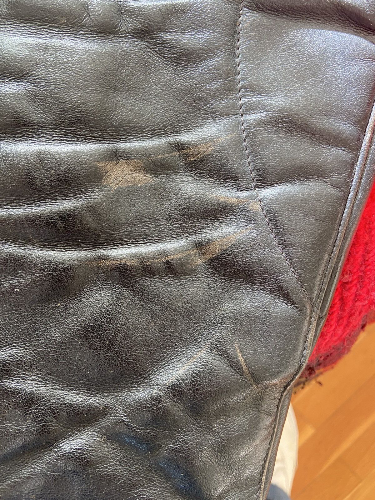 Genuine Leather Vintage Harro heavy leather biker jacket Size US M / EU 48-50 / 2 - 7 Thumbnail