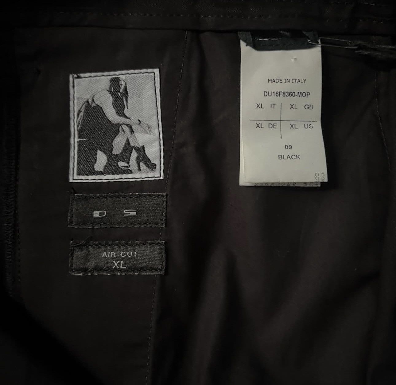 Rick Owens Drkshdw Rick Owen's Italia Spa Aircuts Size US 32 / EU 48 - 4 Thumbnail