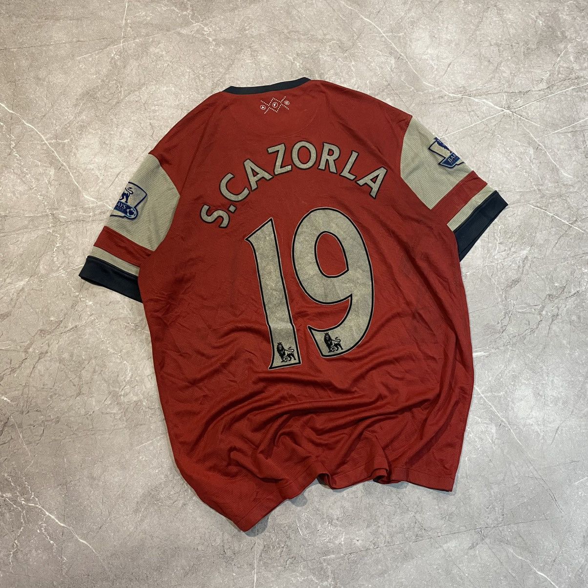 Nike S.CAZORLA ! VINTAGE NIKE ARSENAL TEE SOCCER JERSEY Size US L / EU 52-54 / 3 - 2 Thumbnail