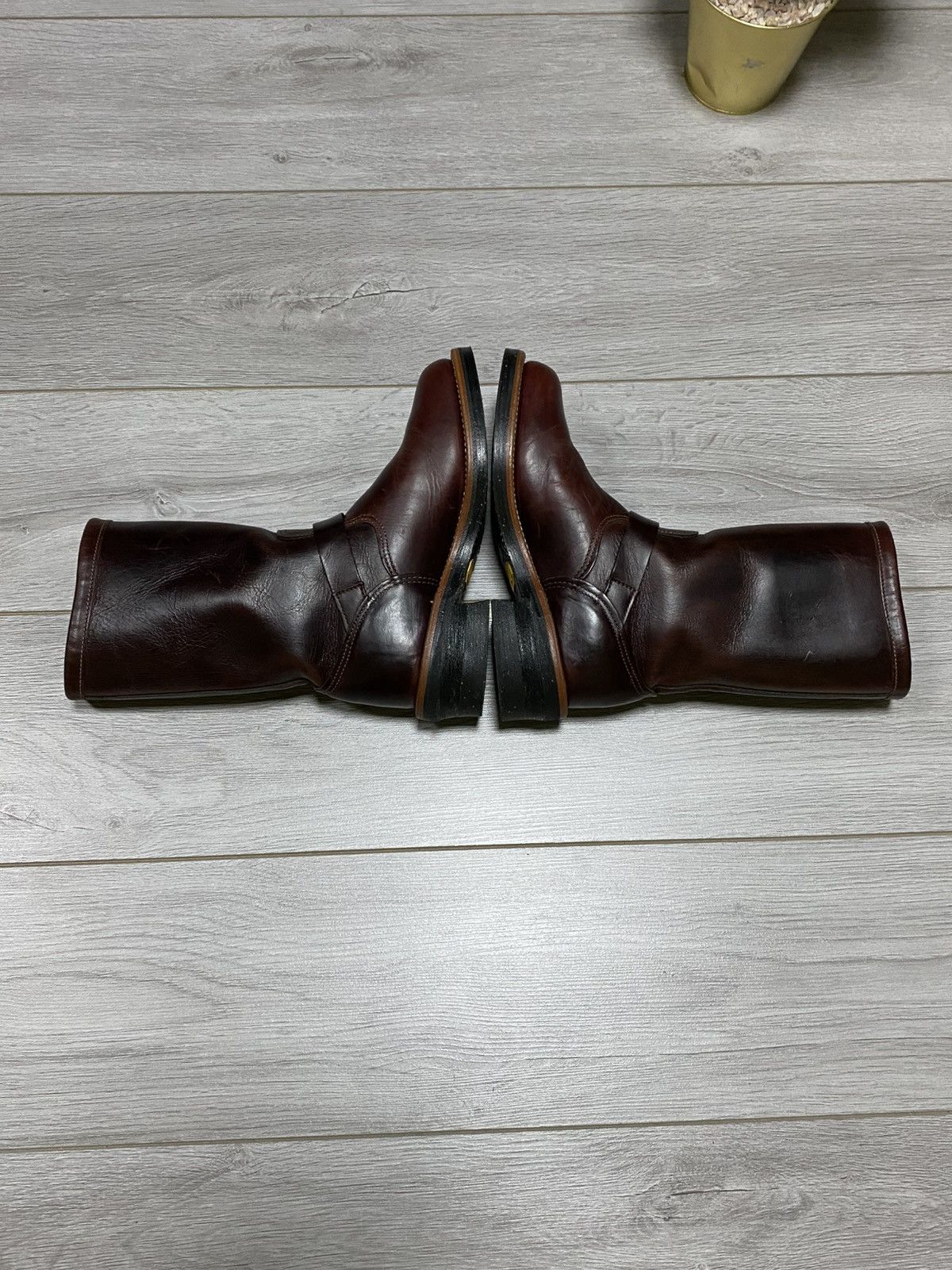 Chippewa Chippewa Leather high Boots biker Size US 7.5 / EU 40-41 - 14 Thumbnail