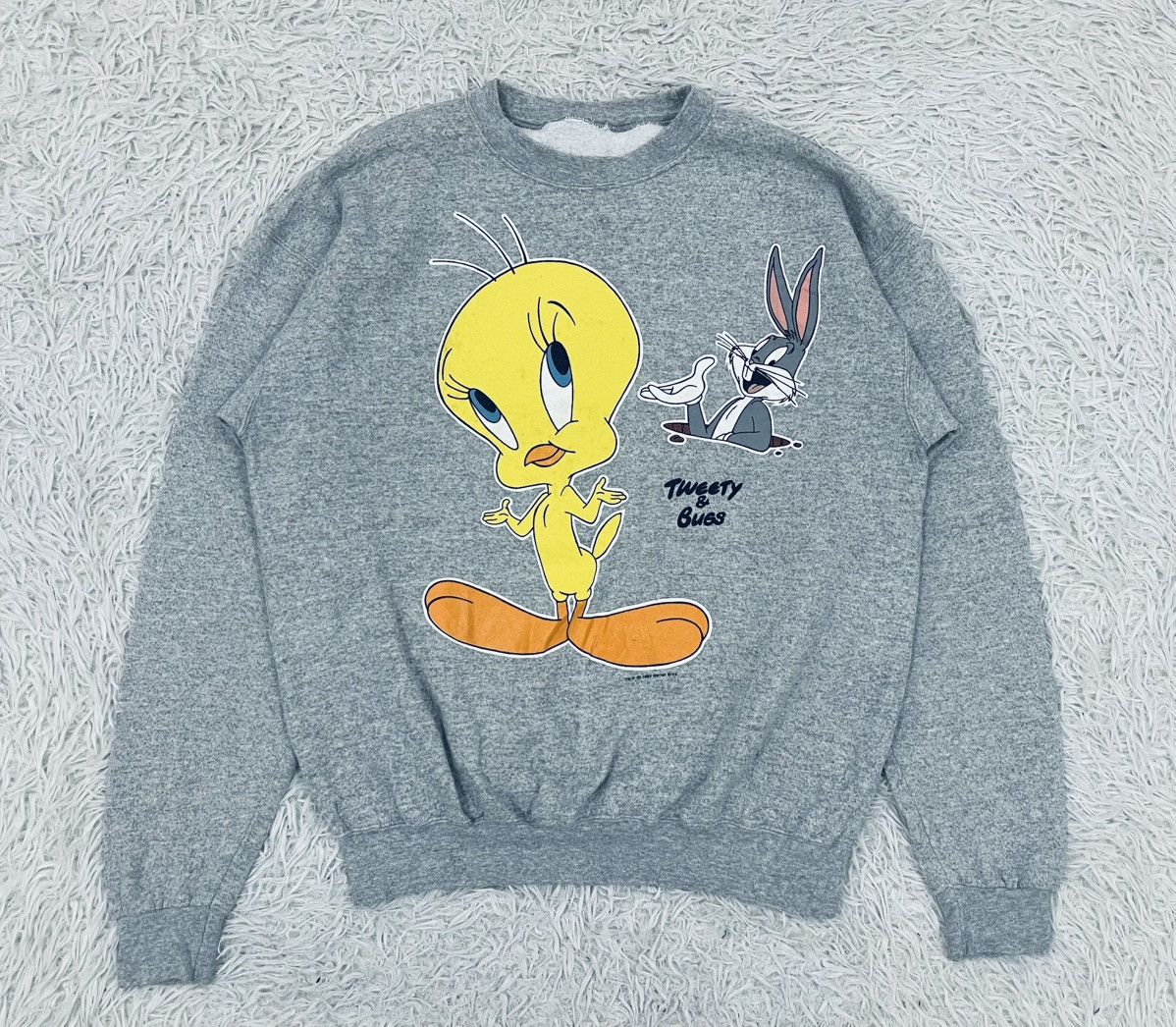 Warner Bros Vintage 1994 Warner Bros Looney Tunes Sweatshirt Size US L / EU 52-54 / 3 - 1 Thumbnail