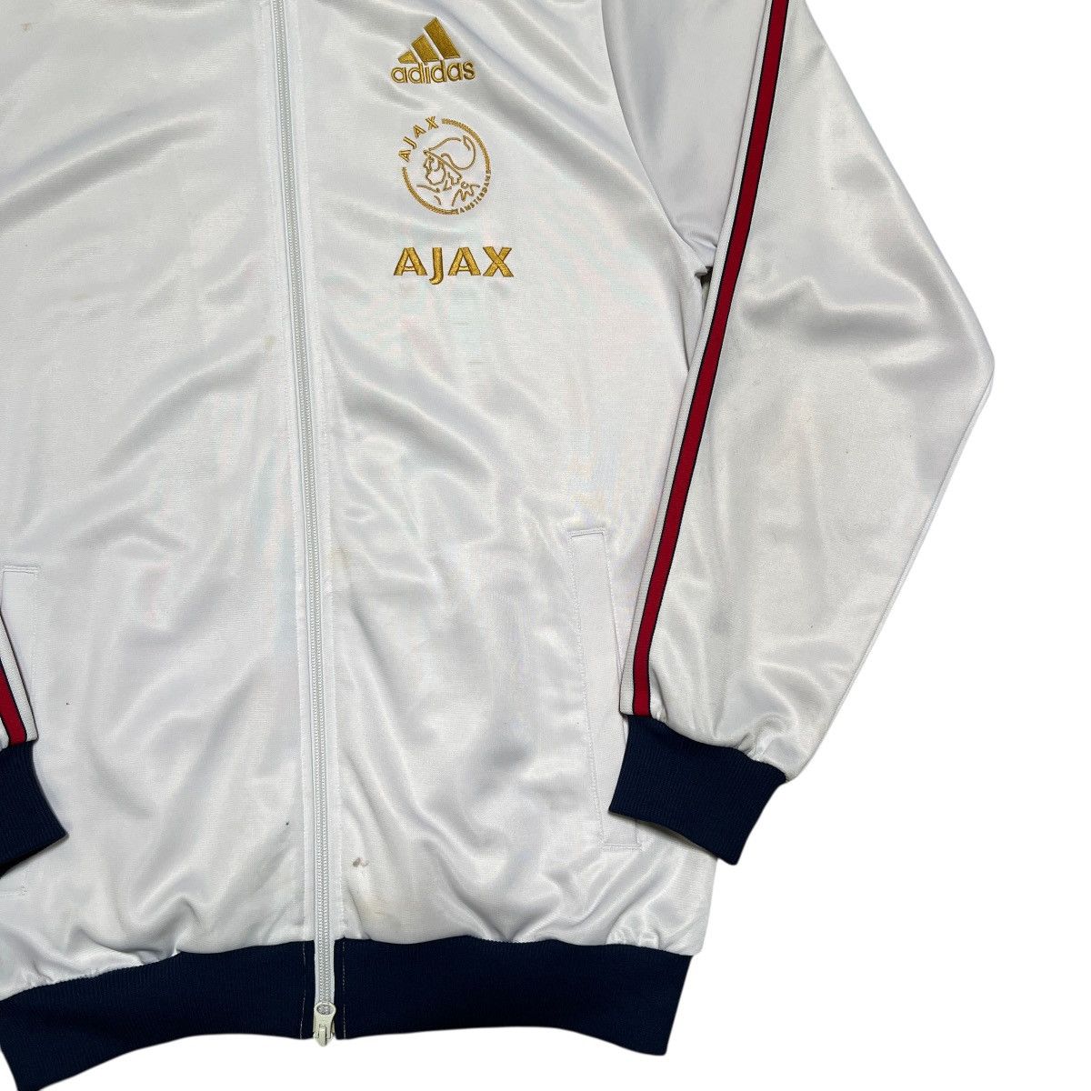 Adidas 🔥 ADIDAS AJAX AMSTERDAM SWEARTER JACKET Size US M / EU 48-50 / 2 - 7 Thumbnail