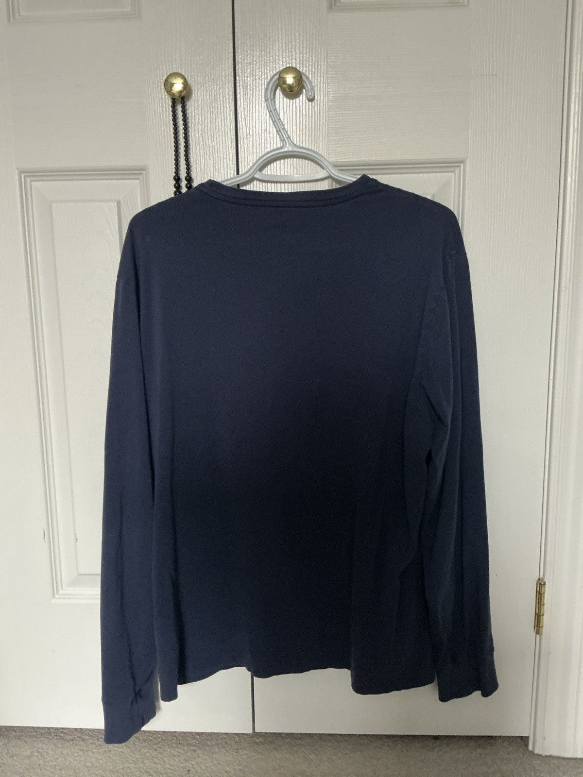 Polo Ralph Lauren Navy Small Horse Shirt Size US L / EU 52-54 / 3 - 2 Thumbnail