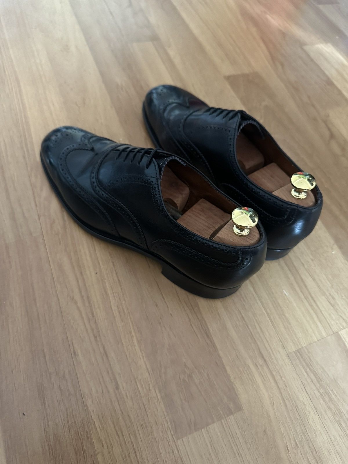 Grenson Grenson Footmaster Full Brogue Shoes Size US 7.5 / EU 40-41 - 4 Thumbnail