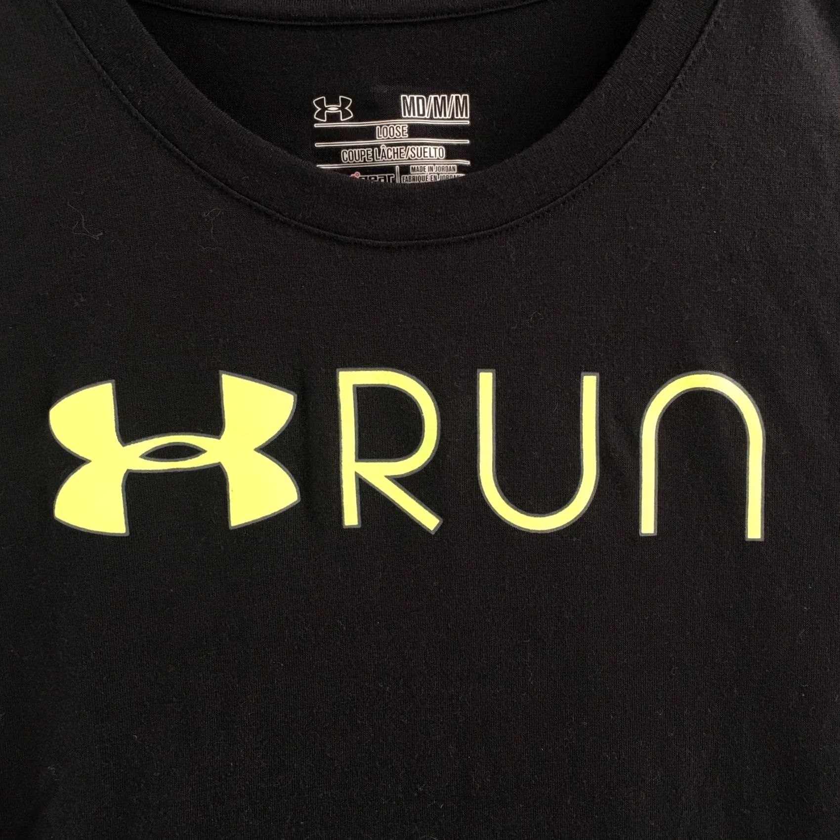 Under Armour Under Armour T-Shirts Mens Medium Black Pullover Short Sleeve Crew Neck Casual Size US M / EU 48-50 / 2 - 4 Thumbnail