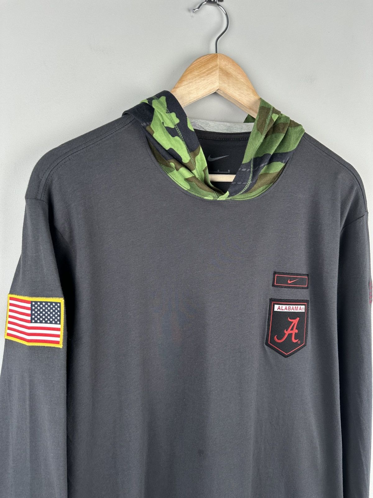 Nike Nike Camo Hoodie Size US L / EU 52-54 / 3 - 3 Thumbnail