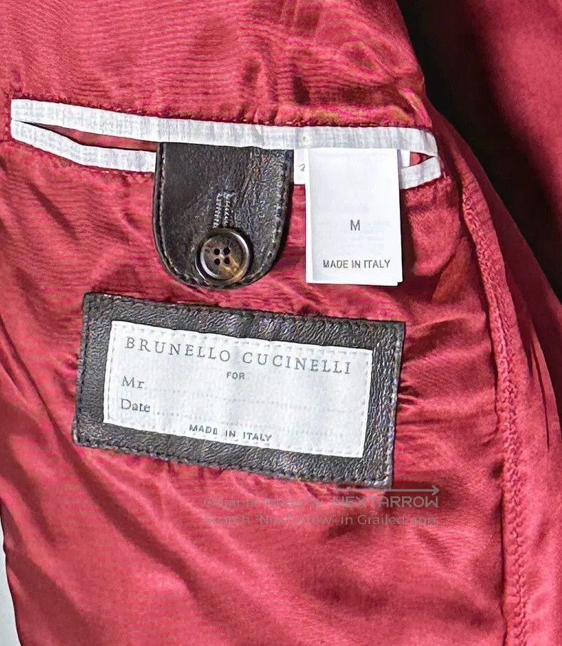 Brunello Cucinelli Brunello Cucinelli Lamb Leather Jacket Size US M / EU 48-50 / 2 - 6 Thumbnail