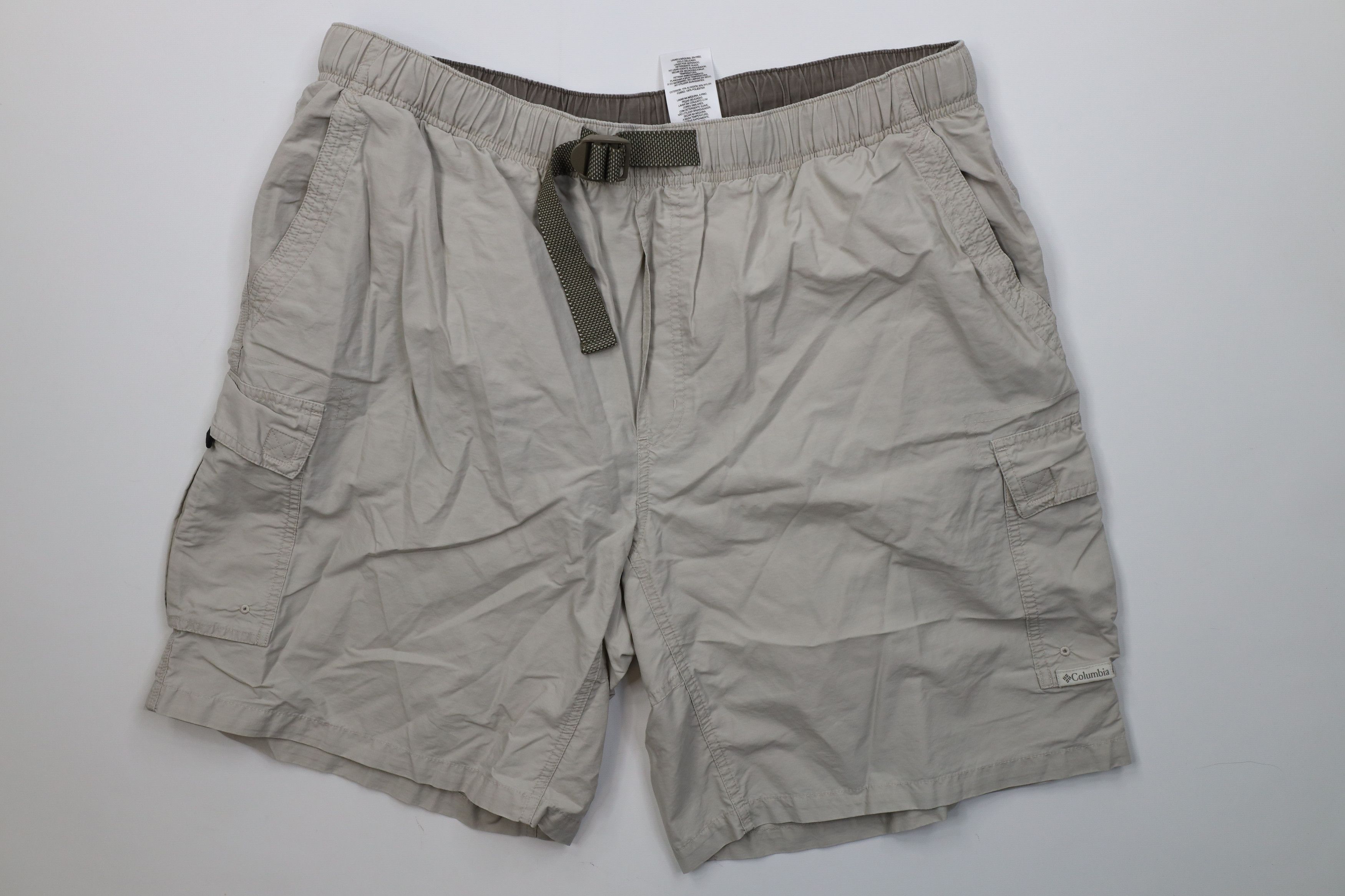 Columbia Vintage Columbia Lined Belted Trekking Hiking Cargo Shorts Size US 36 / EU 52 - 1 Thumbnail