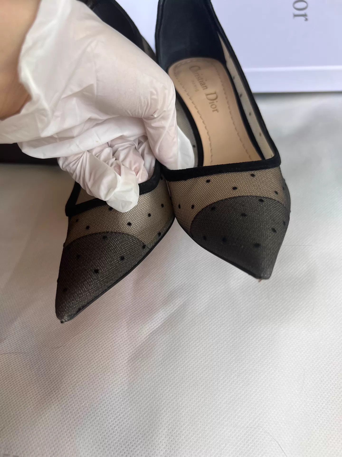 Dior DIOR Women's High Heels Size US 4.5 / IT 34.5 - 2 Thumbnail
