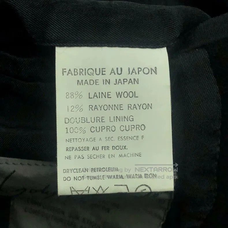 Yohji Yamamoto Yohji Yamamoto 88AW Velvet Blazer. Size US M / EU 48-50 / 2 - 7 Thumbnail