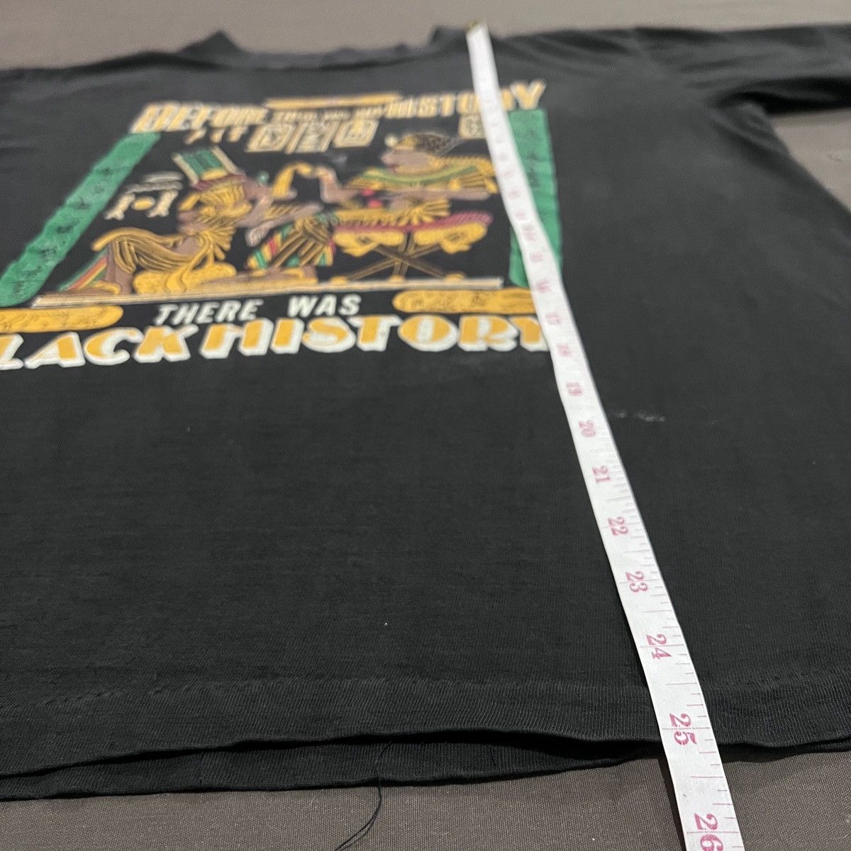 Rap Tees × Vintage Vintage 90s There Was Black History Queens of Ancient Faded Size US L / EU 52-54 / 3 - 12 Thumbnail