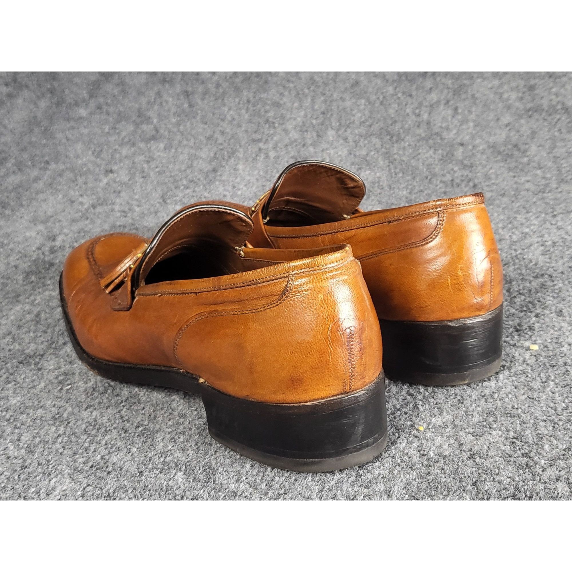 Florsheim Florsheim Imperial Quality Loafers Men Sz 10.5A Tassel Brown Size US 10.5 / EU 43-44 - 2 Thumbnail