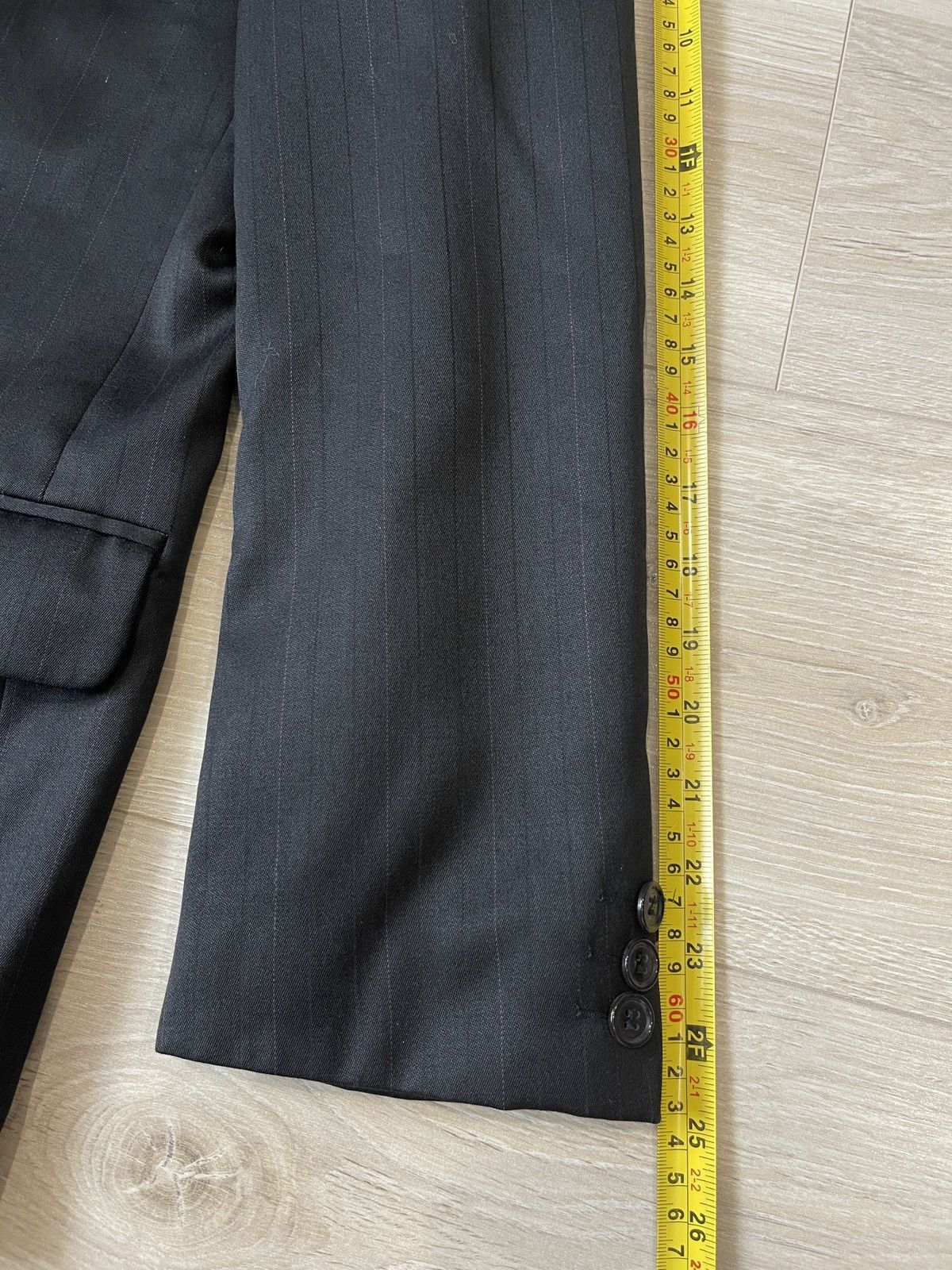 Vintage Vintage HORNE BROTHERS black double-breasted blazer classic Size 40S - 10 Thumbnail