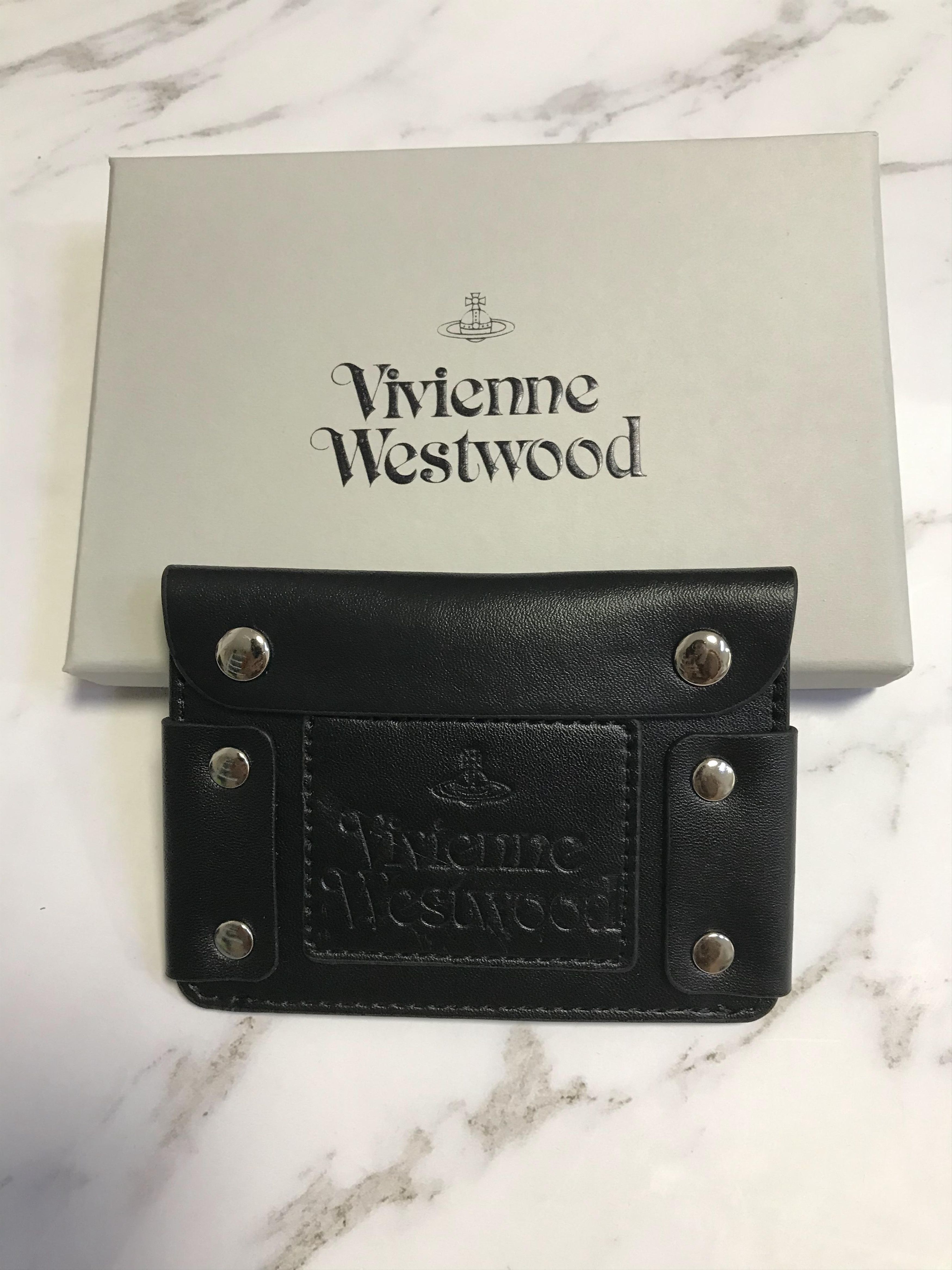 Vivienne Westwood Coin Purse Cases in Black, Women's