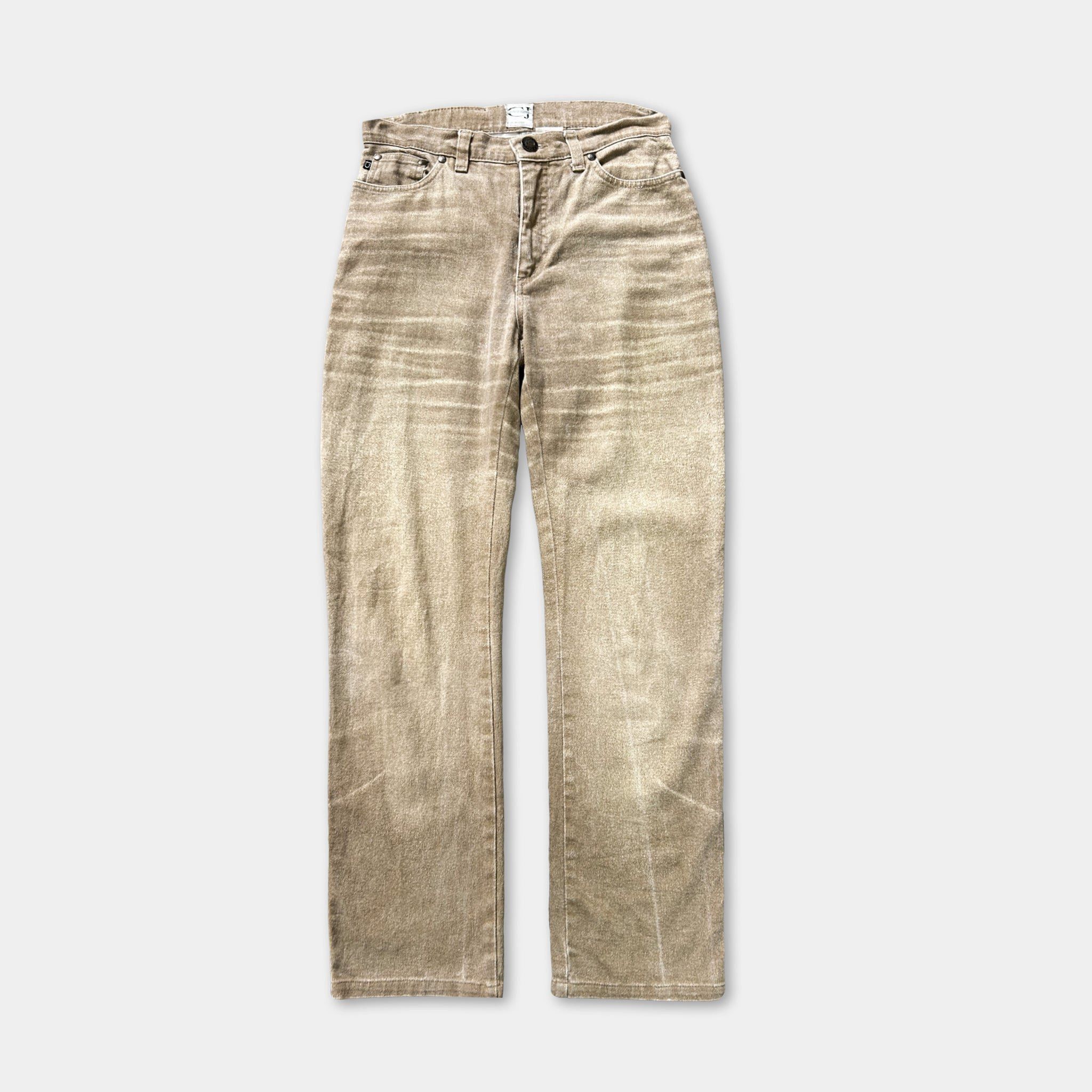 Just Cavalli Just Cavalli 2000's Snakeskin Print Jeans Size 28" / US 6 / IT 42 - 1 Thumbnail