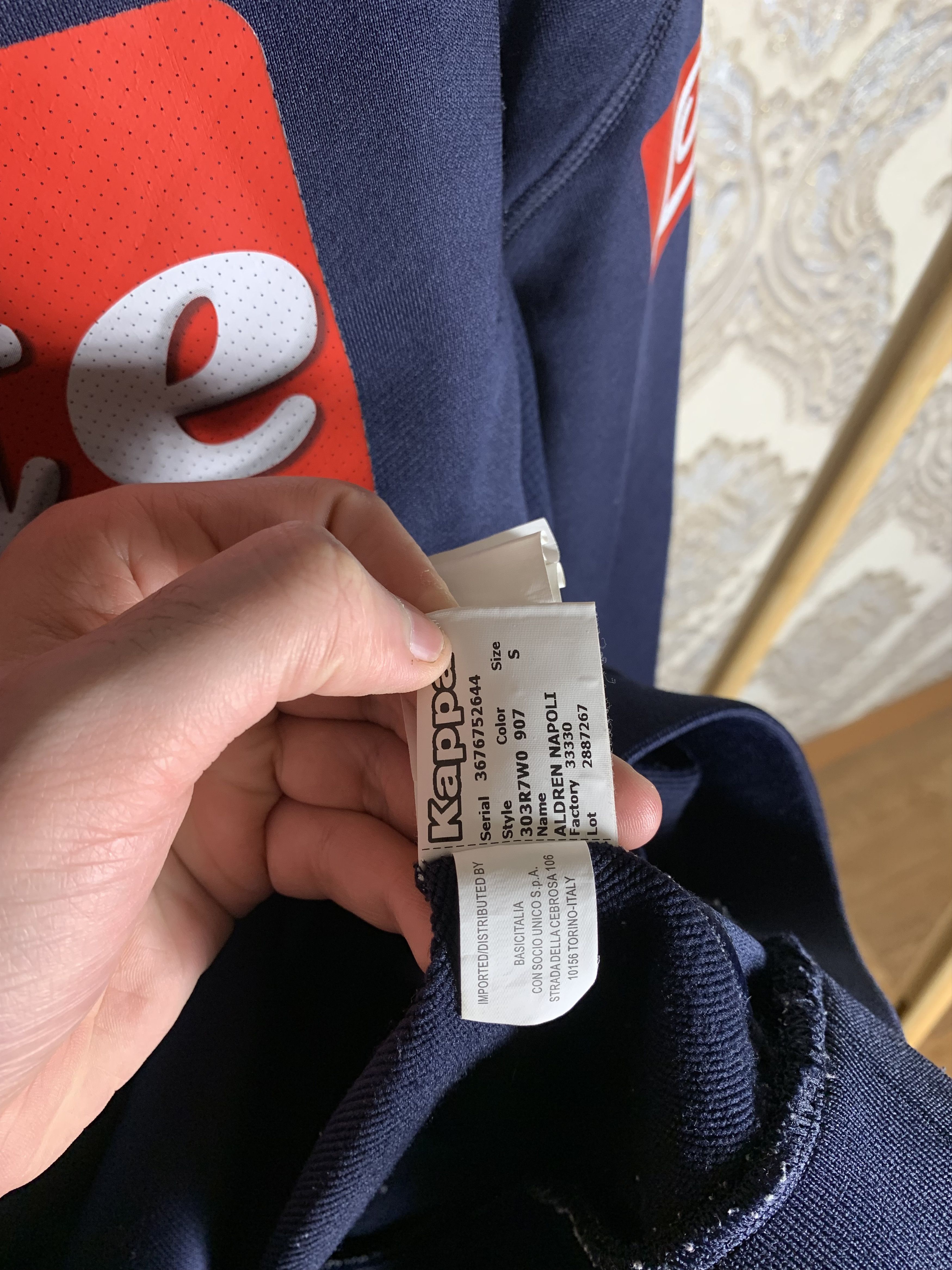 Kappa VINTAGE KAPPA FC NAPOLI ITALY SOCCER JERSEY RETRO Y2K 90s Size US S / EU 44-46 / 1 - 6 Thumbnail