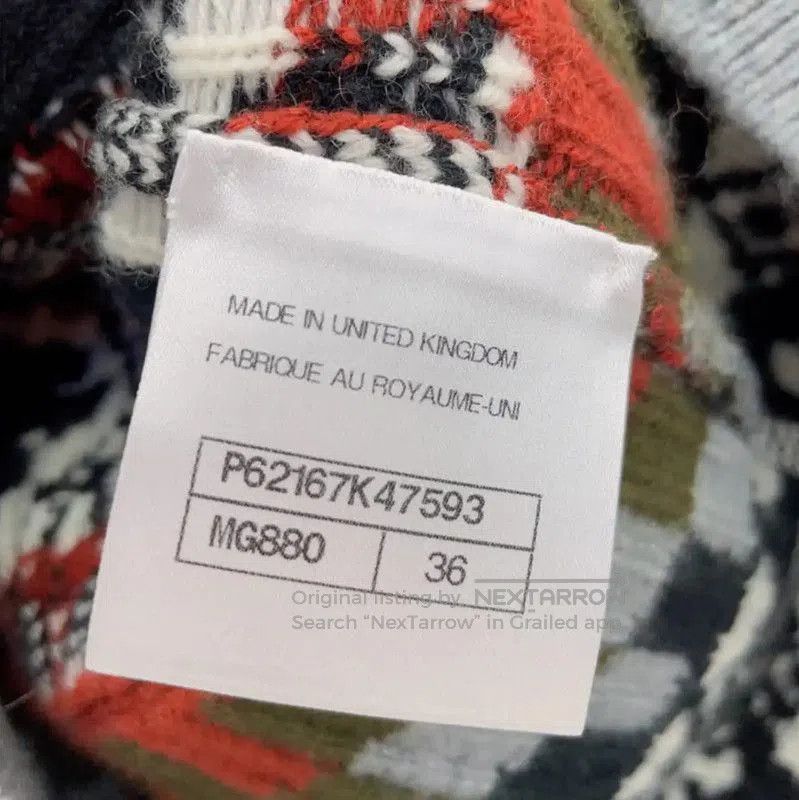 Chanel Chanel Color Block Cashmere Cardigan . Size S / US 4 / IT 40 - 8 Thumbnail