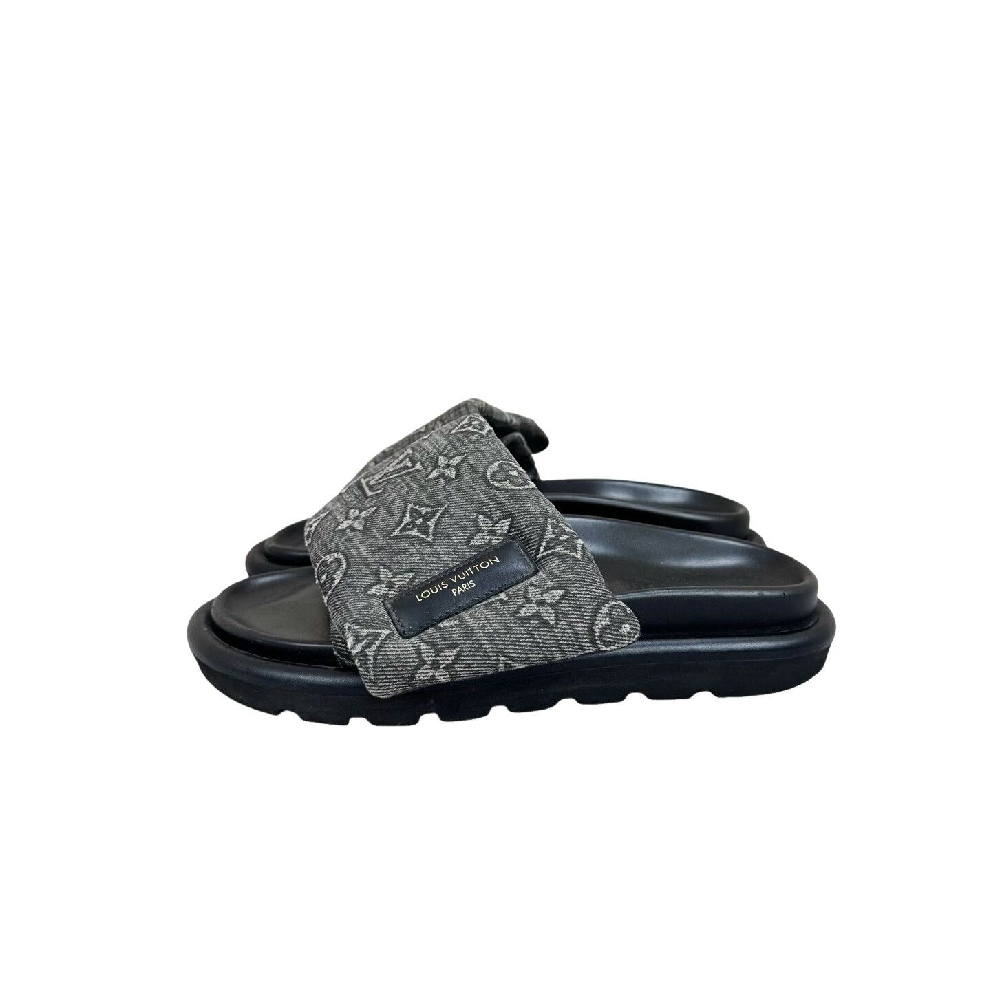 Louis Vuitton Louis Vuitton Monogram Denim Sandals Size 38 Size US 8 / IT 38 - 1 Thumbnail