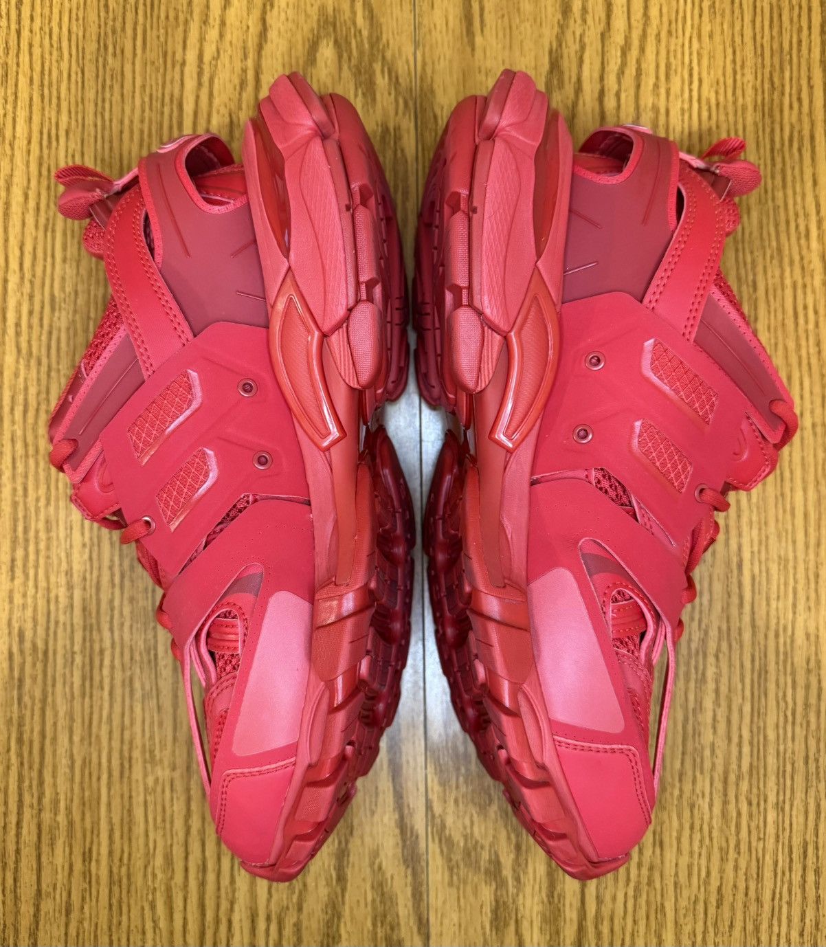 Balenciaga Balenciaga Track Sneaker (Red) Size US 8 / EU 41 - 4 Thumbnail