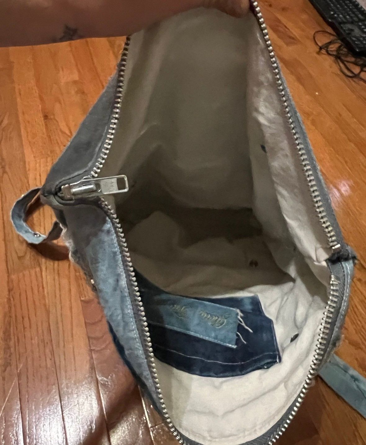 Other GHETTO FRIENDS distressed denim bag Size ONE SIZE - 5 Thumbnail