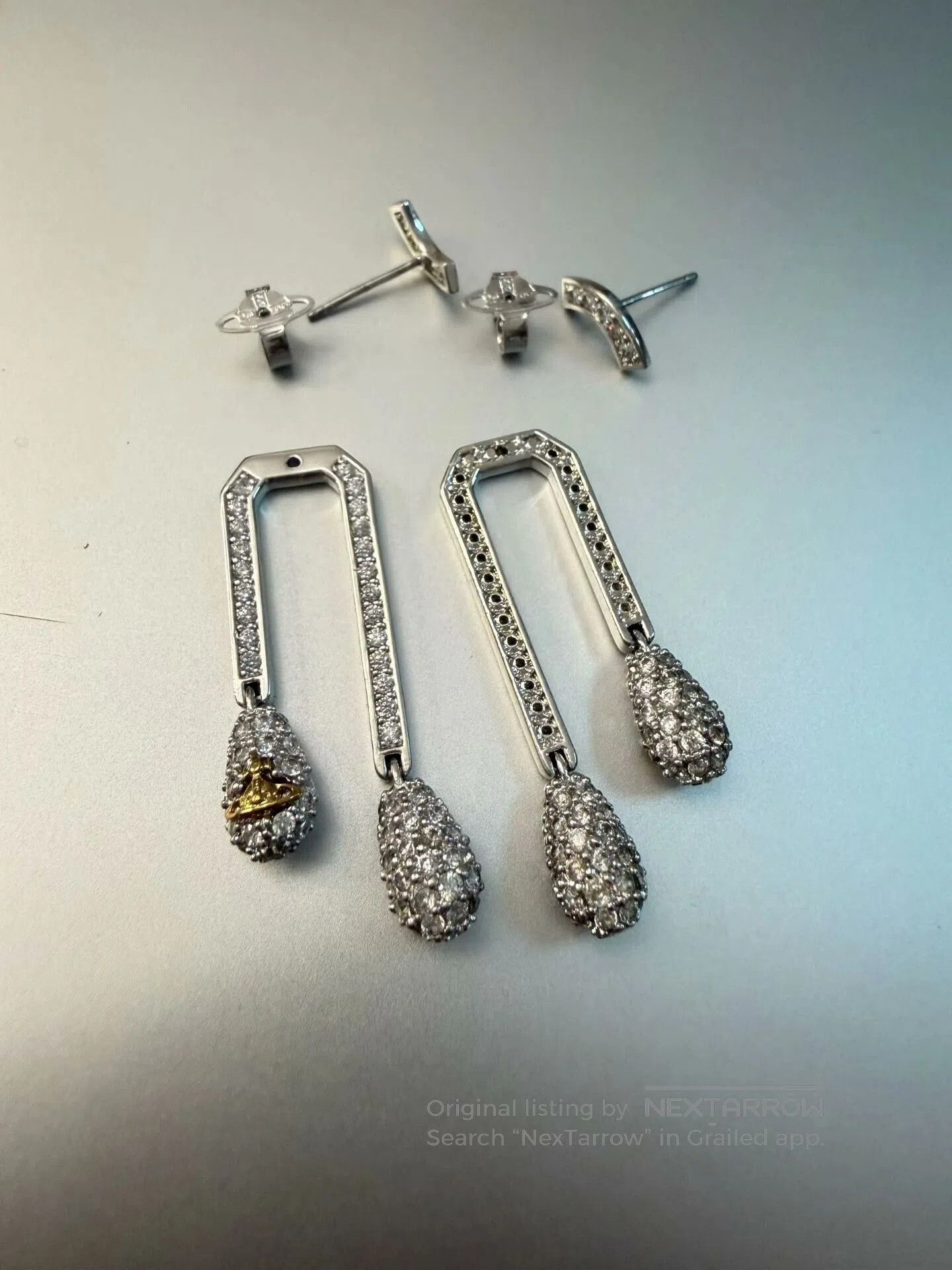 Vivienne Westwood Vivienne Westwood Saturn Earrings. Size ONE SIZE - 2 Thumbnail