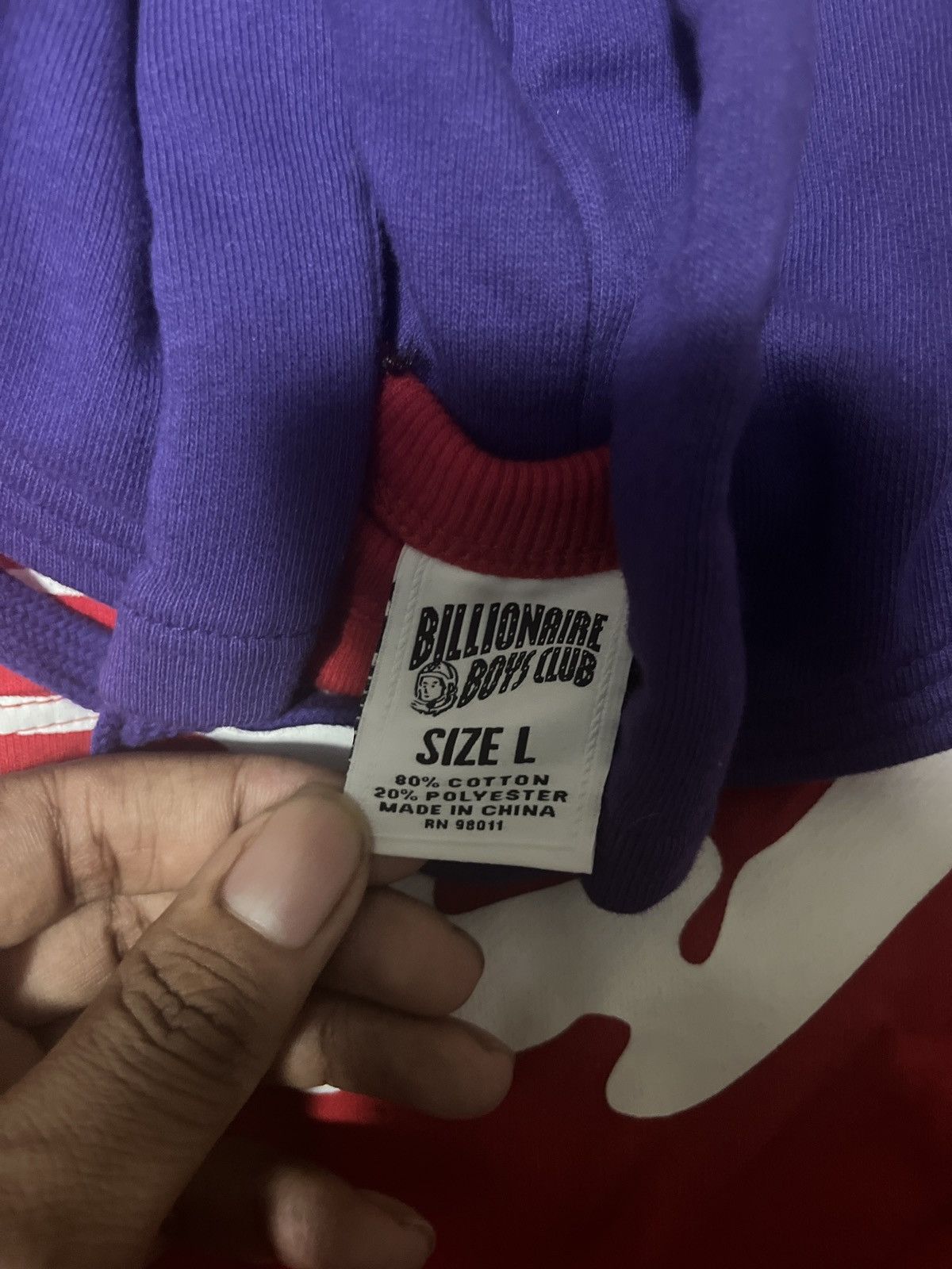 Billionaire Boys Club Billionaire Boys Club Hoodie Size US L / EU 52-54 / 3 - 2 Thumbnail