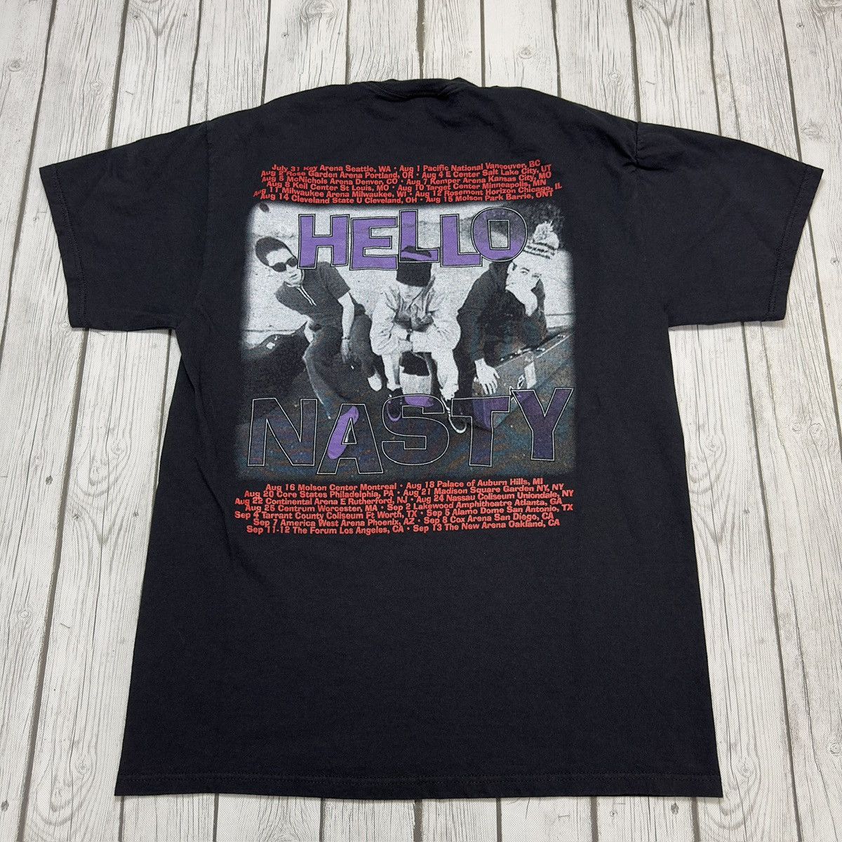 Vintage Beastie Boys Hello Nasty tee