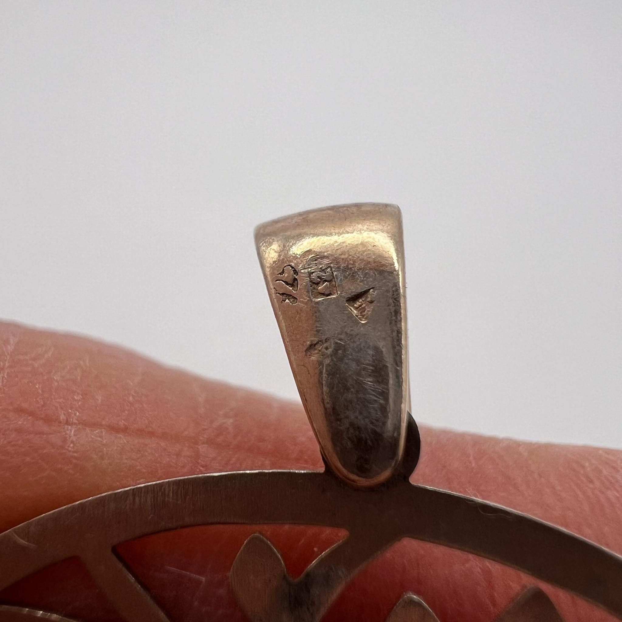 Vintage Vintage Jewelry Pendant Tree Gilt Sterling Silver 925 Size ONE SIZE - 4 Thumbnail