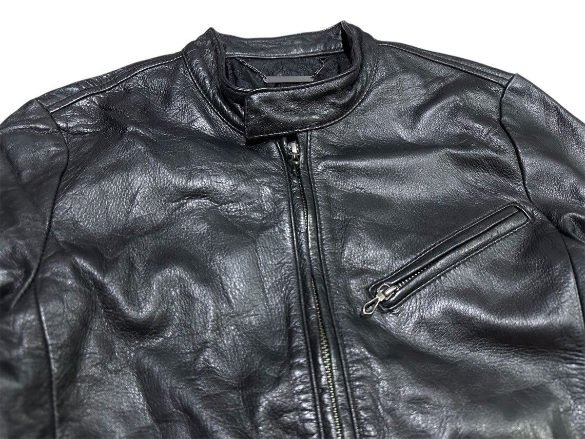 Japanese Brand 🔥Y2K Archived Gostar De Fuga Leather Biker Jacket Goth Size US S / EU 44-46 / 1 - 7 Thumbnail