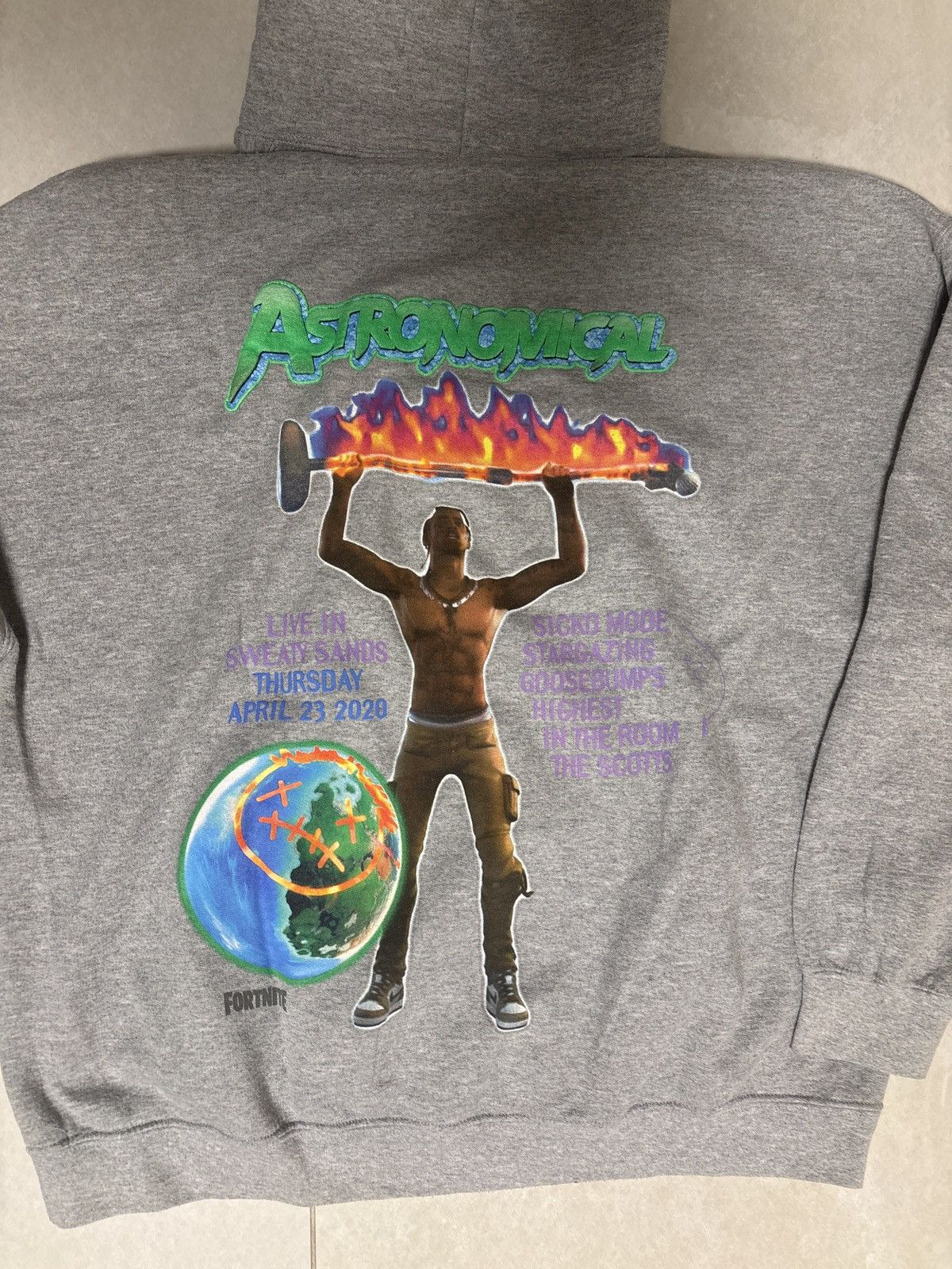 Travis Scott 100% authentic – Travis Scott CJ Astro Hoodie Size US L / EU 52-54 / 3 - 1 Thumbnail