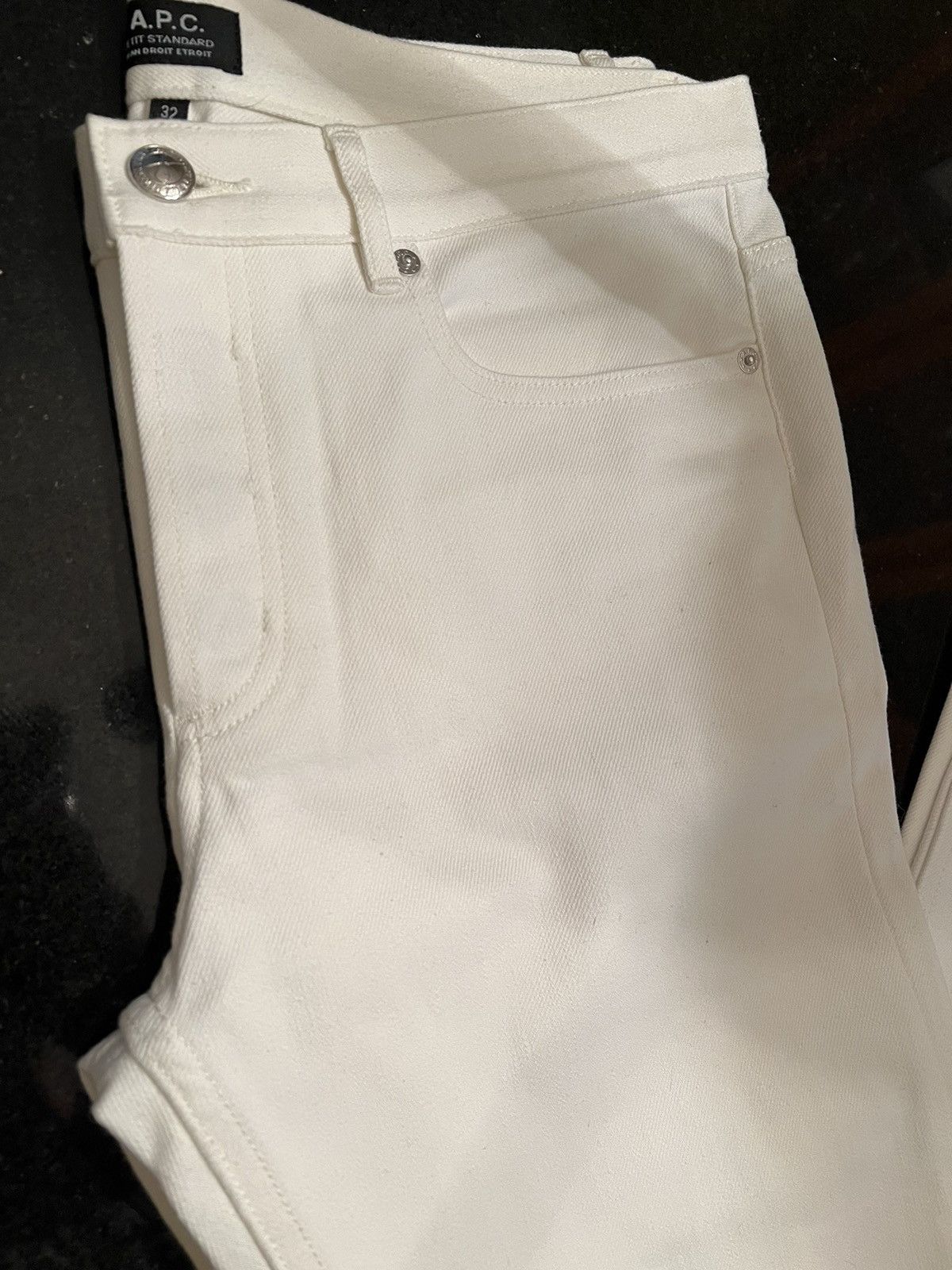 A.P.C. White ‘Petit Standard’ Denim