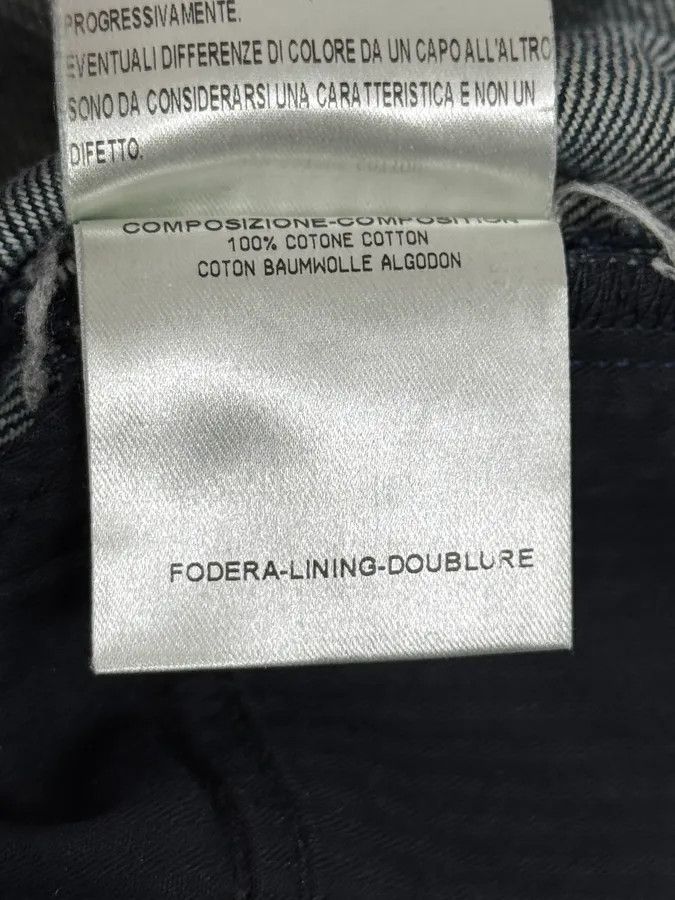Gucci AW2009 Gucci Navy Oiled Denim Jeans by Frida Giannini Size US 32 / EU 48 - 12 Thumbnail