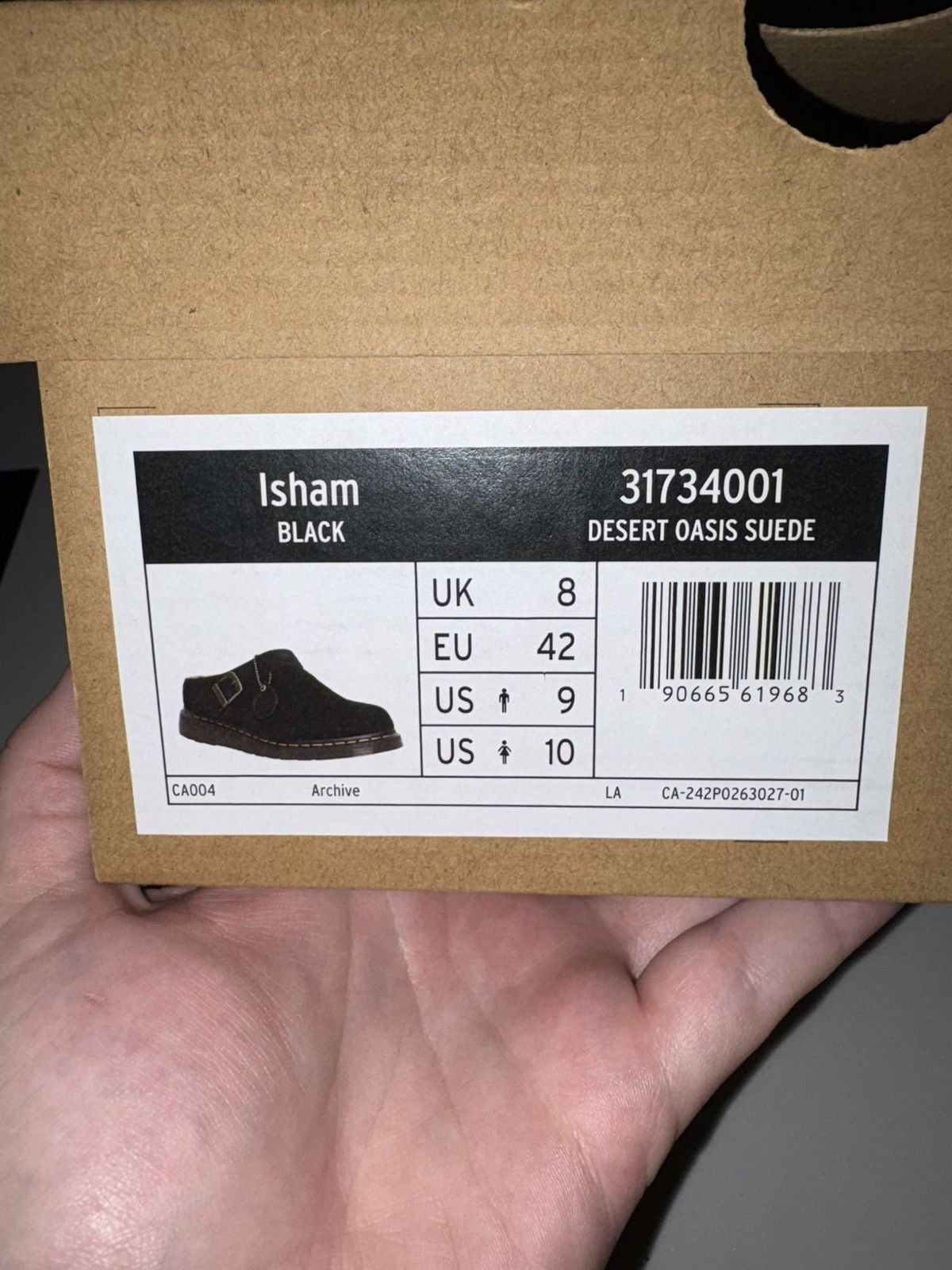 Dr. Martens DR. MARTENS - Black Isham Mules Size US 10 / IT 40 - 7 Thumbnail