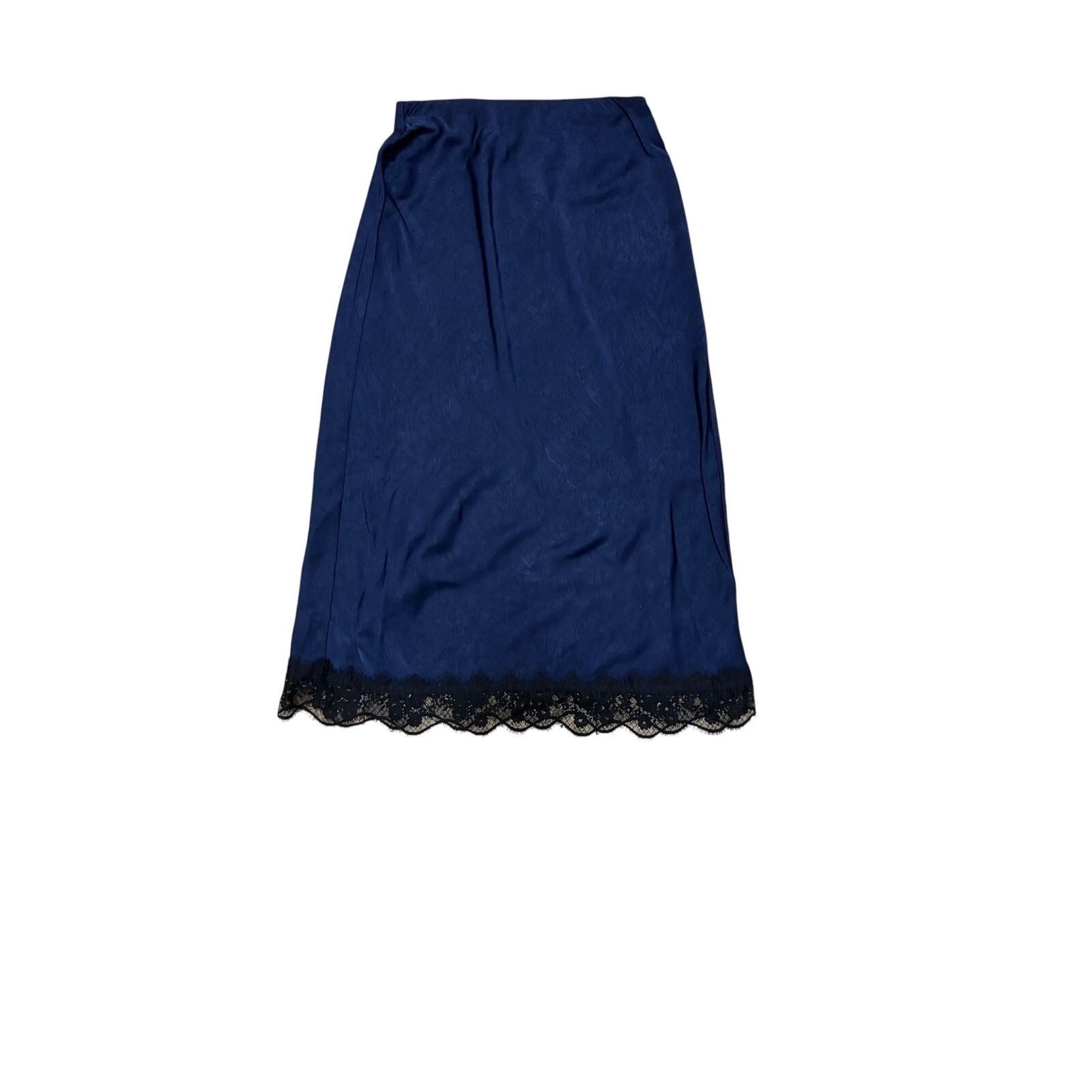 The Unbranded Brand Women's Lace Trim Midi Skirt - A New Day Size XS Size 26" / US 2 / IT 38 - 4 Thumbnail