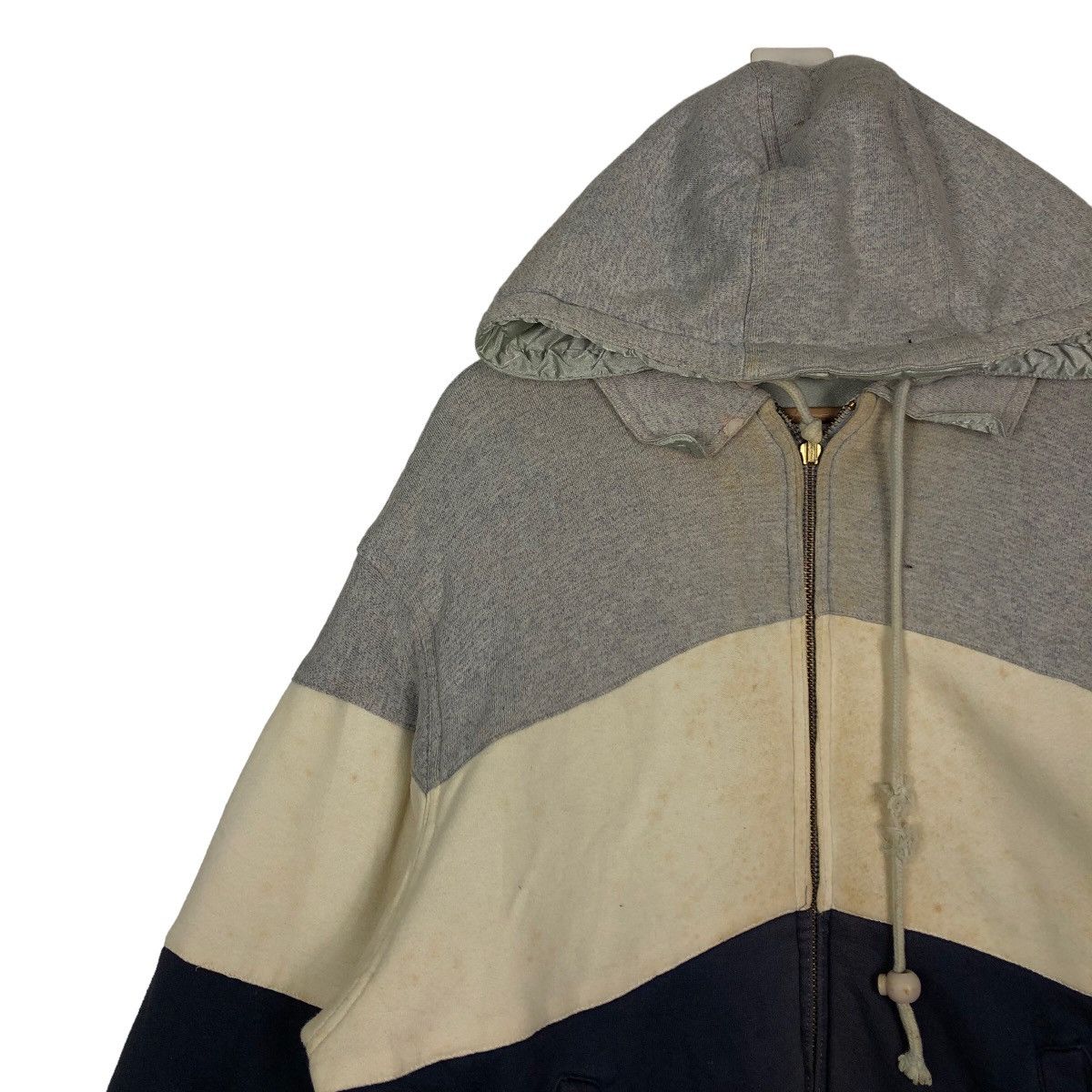 Japanese Brand 🔥Reversible Bomber Jacket American Sport No Time Lose Size US M / EU 48-50 / 2 - 6 Thumbnail