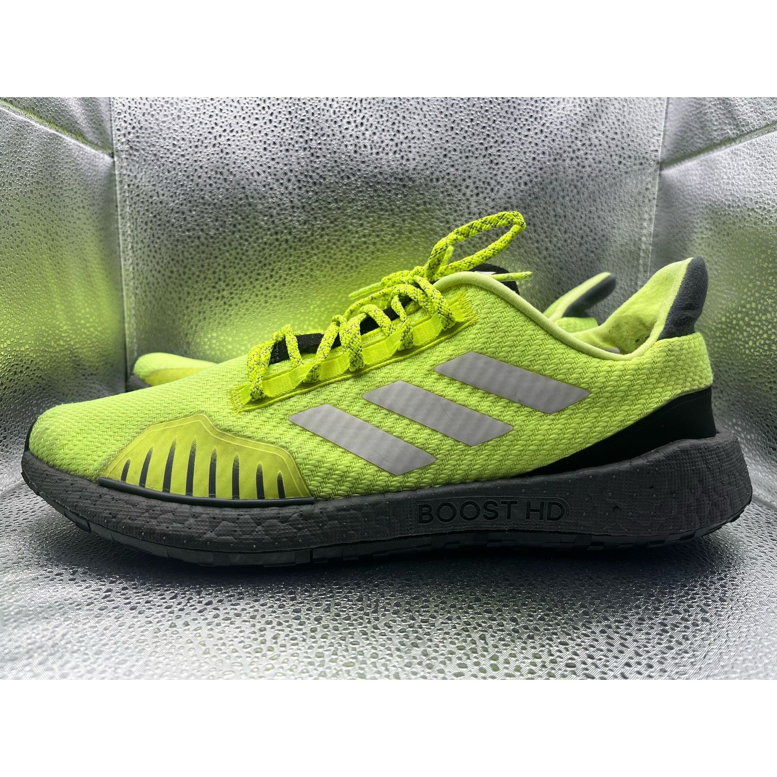 Adidas Adidas PulseBoost HD Winter Solar Yellow Grey Sneakers USED Size US 12 / EU 45 - 2 Thumbnail