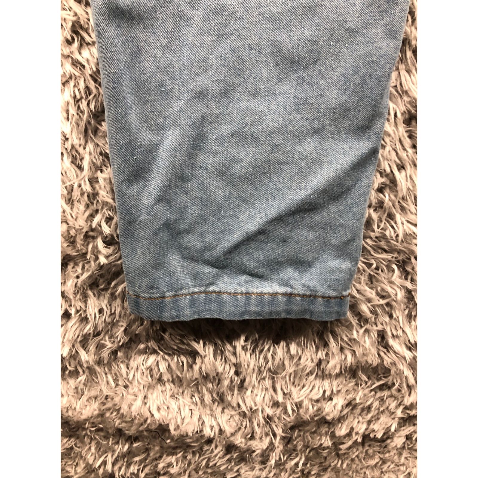 Vintage Duke Jeans Size 38 Mens Mid Rise Straight Leg Stone Wash Blue Denim Jeans Size US 38 / EU 54 - 7 Thumbnail