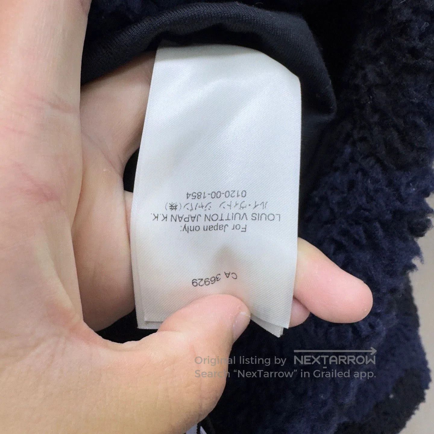 Louis Vuitton LV Blue and Black Checkerboard Coat. Size US M / EU 48-50 / 2 - 3 Thumbnail