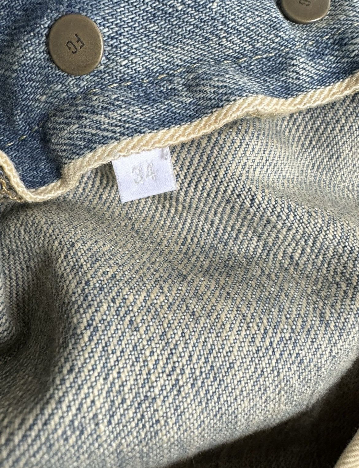 Ermenegildo Zegna × Fear of God Fear of God x Zegna Denim Jeans Size 34 Size US 34 / EU 50 - 11 Thumbnail