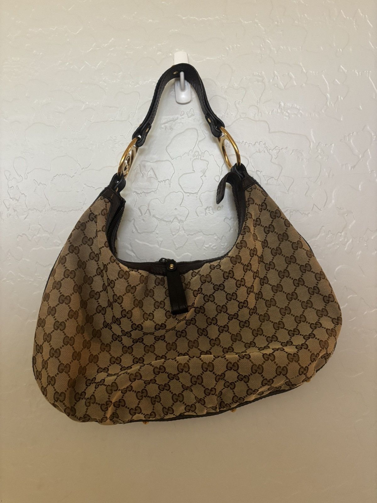 Gucci Gucci GG Canvas Hobo Shoulder bag Size ONE SIZE - 1 Thumbnail