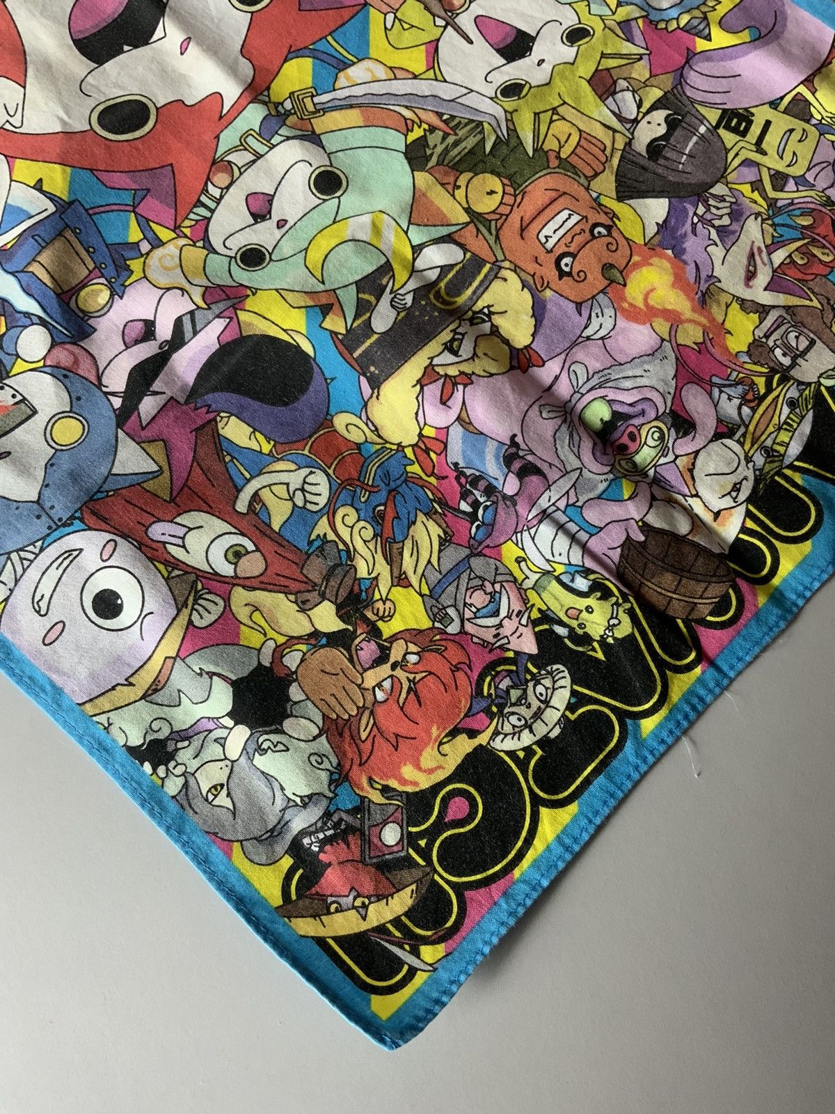 Japanese Brand Vintage Bandai Japan Made Cartoon Handkerchief Size ONE SIZE - 5 Thumbnail