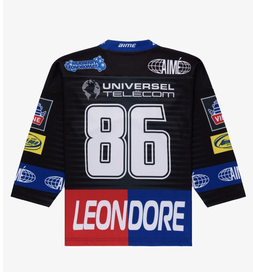 Aime Leon Dore × Vintage Aimé Leon Dore ALD Team Hockey Jersey Black Size US L / EU 52-54 / 3 - 2 Thumbnail
