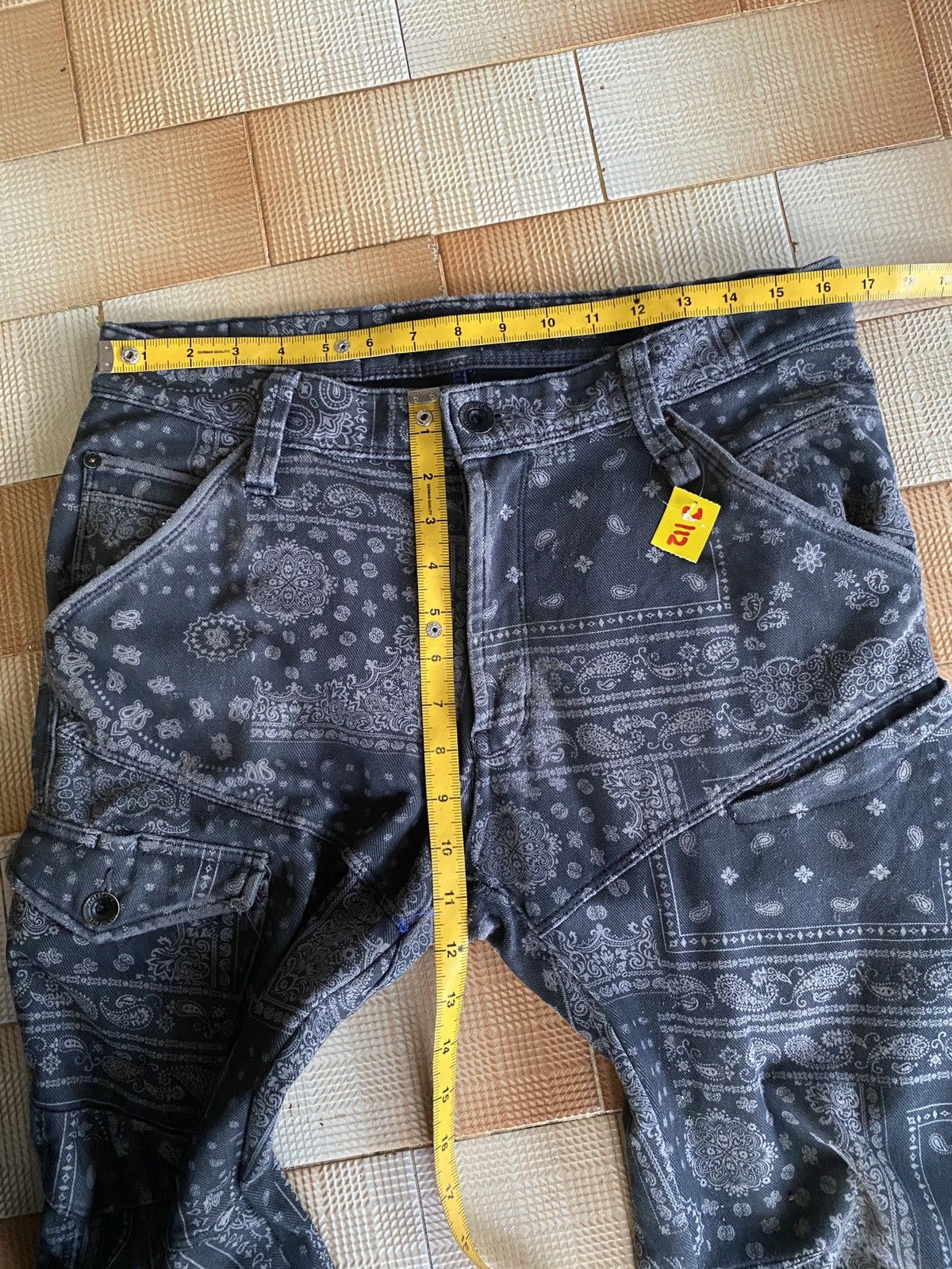 Japanese Brand field core bandana design slim fit Size US 33 - 7 Thumbnail